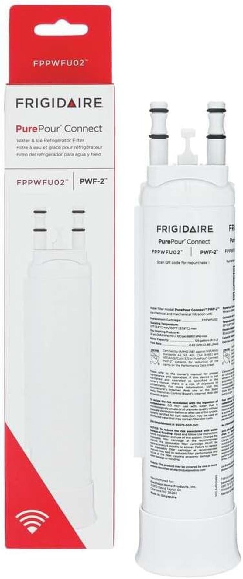 Frigidaire Purepour Connect™ PWF-2™ Water & Ice Refrigerator Filter