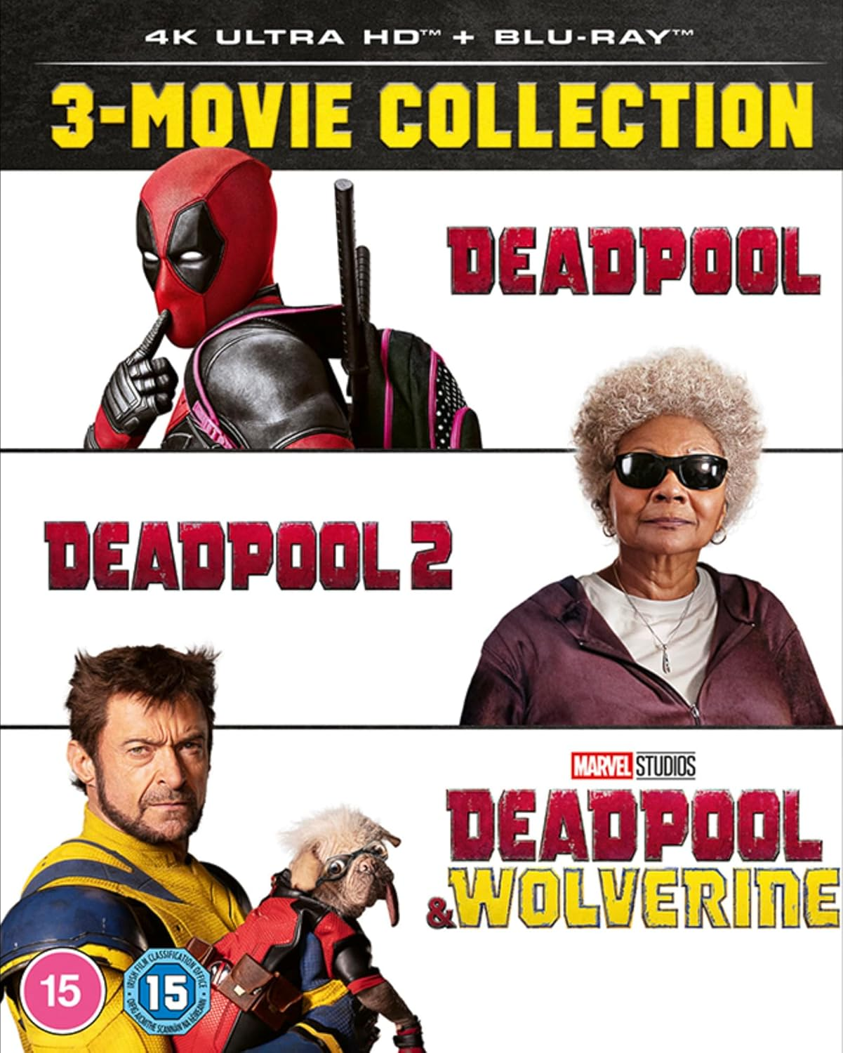 Marvel Studio'S Deadpool and Wolverine Triple Pack 4K UHD [Region Free]