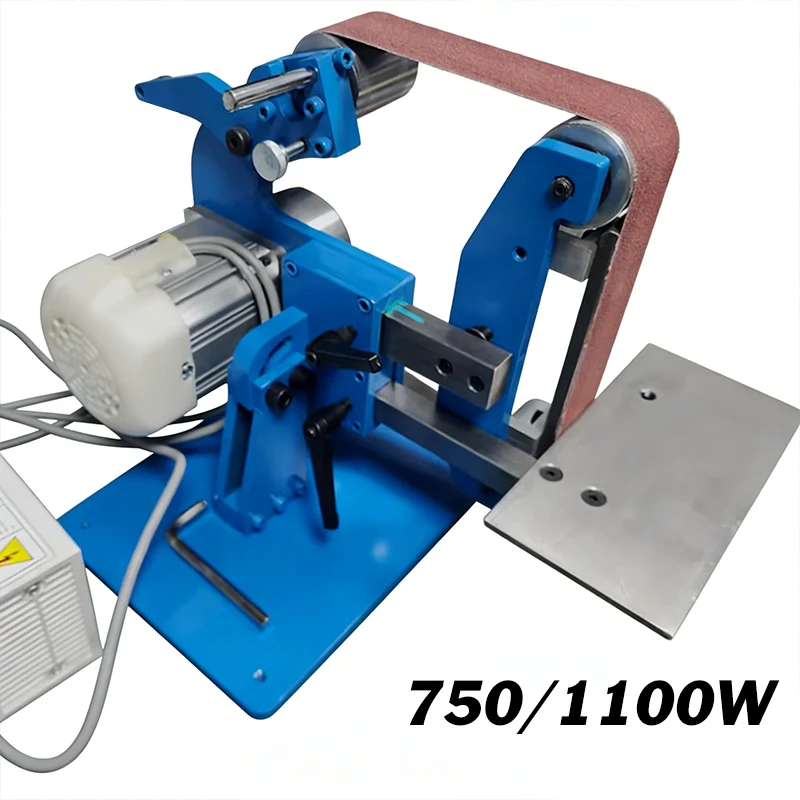 Mini Belt Sander 915x50mm Dual-Use 220V All Steel Vertical & Horizontal Sanding Machine for Knife Sharpener And Grinding