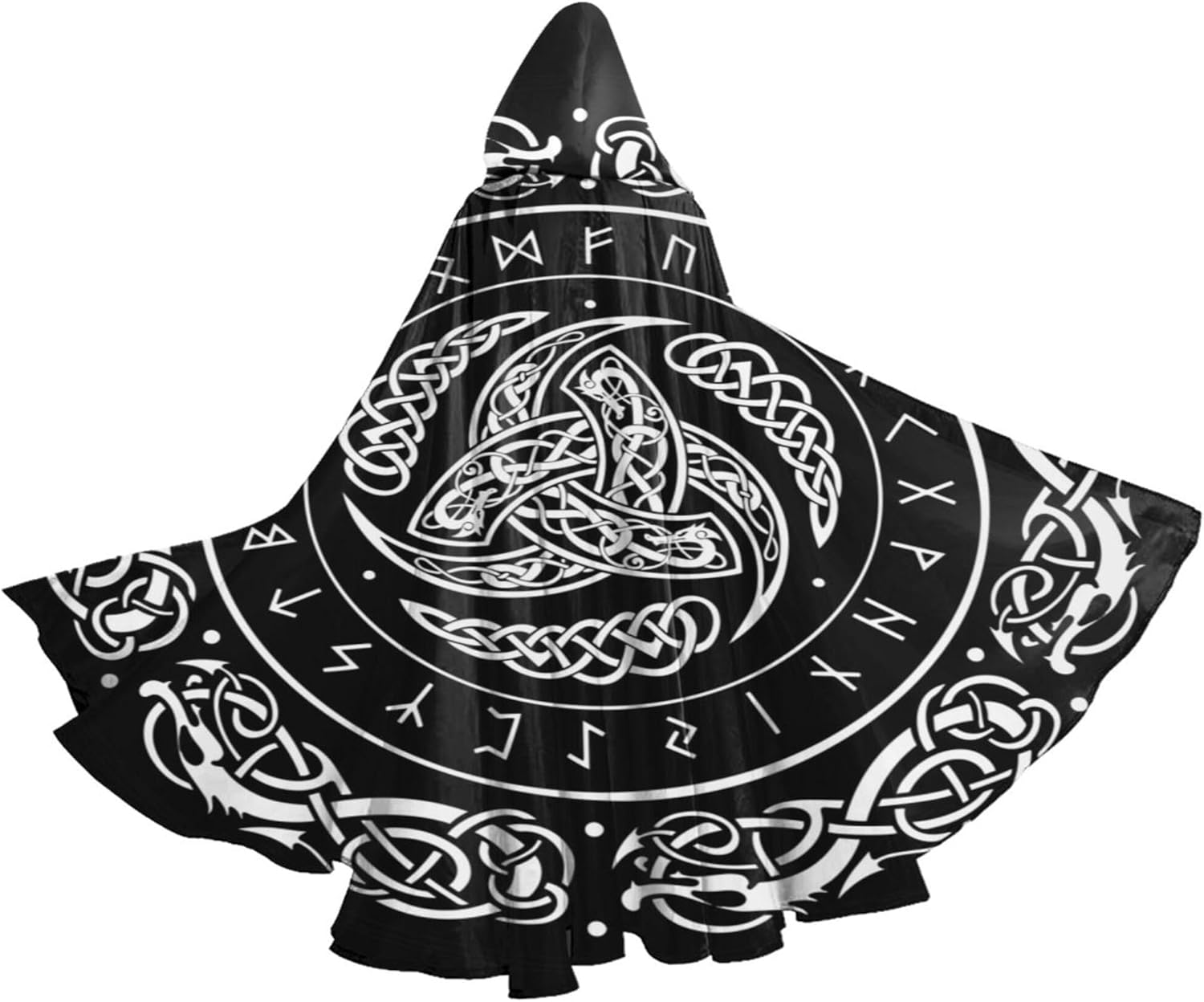 YETTA YANG Halloween Hooded Robe Cloak for Adult Men Women Christmas Hoodies ... - Picture 10 of 13