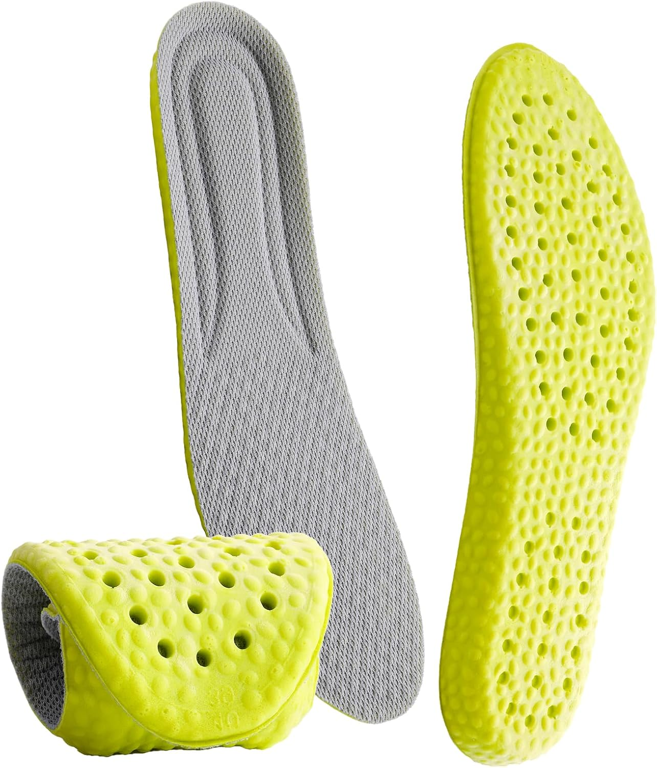 Shoe Insoles Memory Foam Arch Support Inserts Soft Shock Absorption Men Women