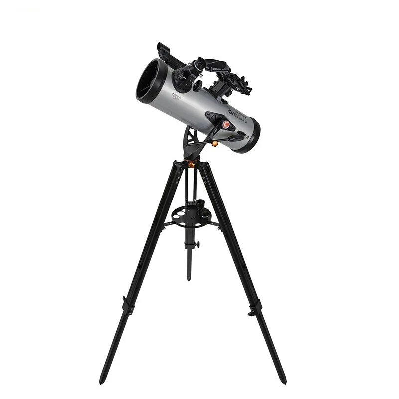Celestron SSE LT114AZ Astronomical Telescope, 114/1000 StarSense Explorer Smartphone App-Enabled Bracket Aluminum Tripod