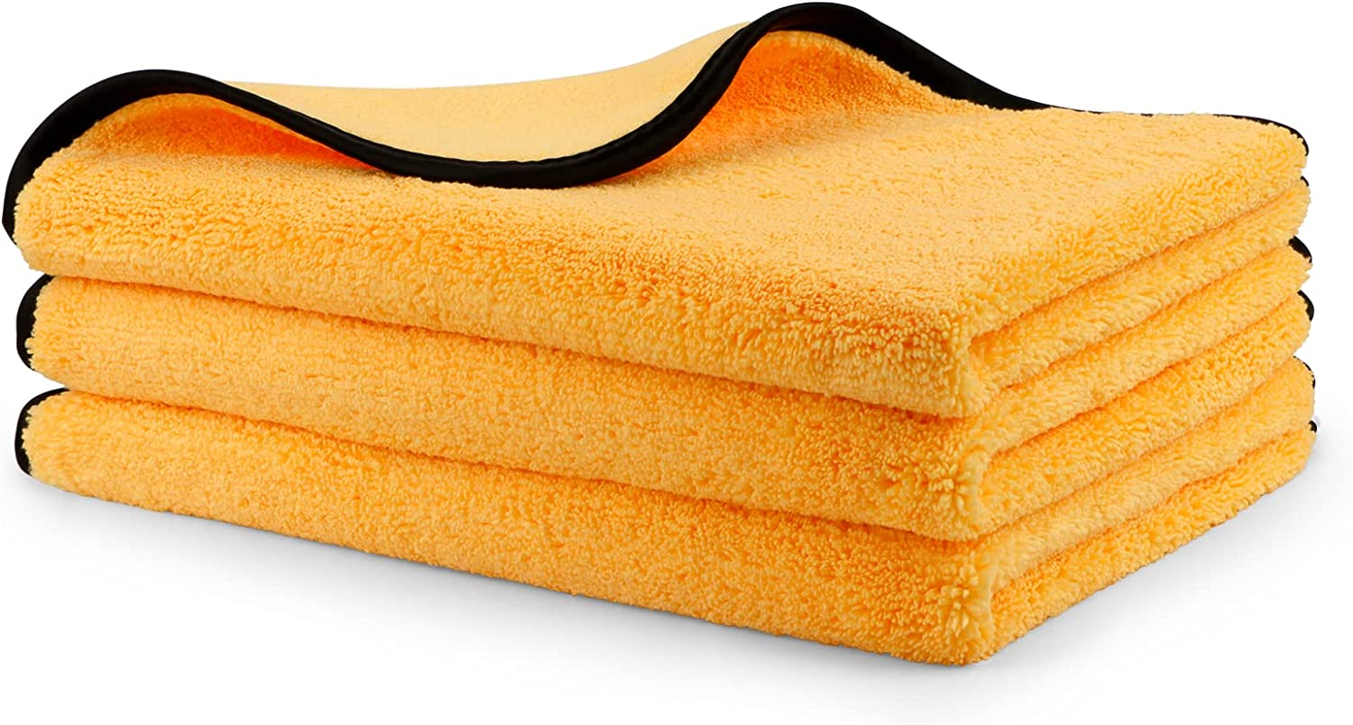 HOMEXCEL Microfiber Towels for Car, Premium Cleaning Cloth Lint Free,Scratch 