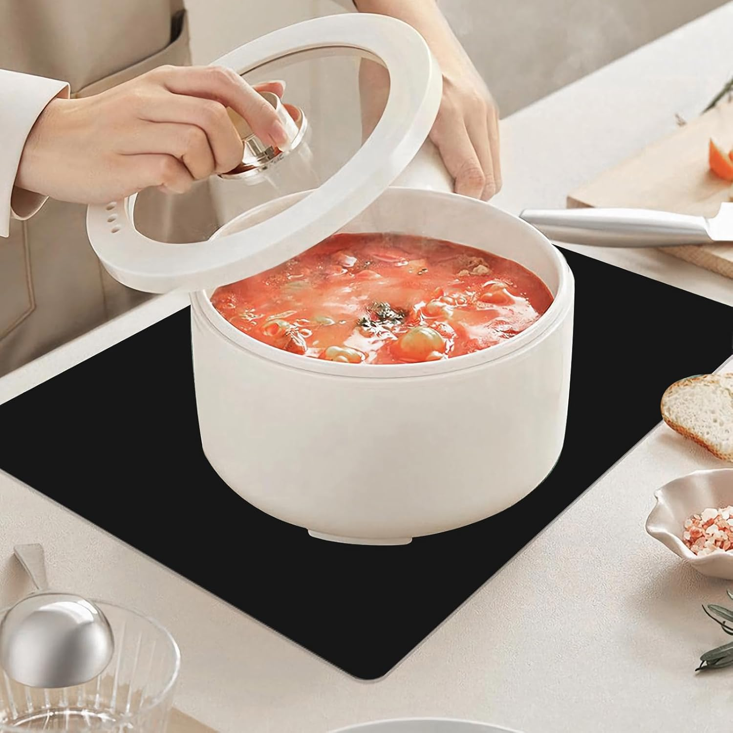 Silicone Placemats, Food-Grade Non-Slip Waterproof, Dining, Countertop Protec... - Picture 7 of 17