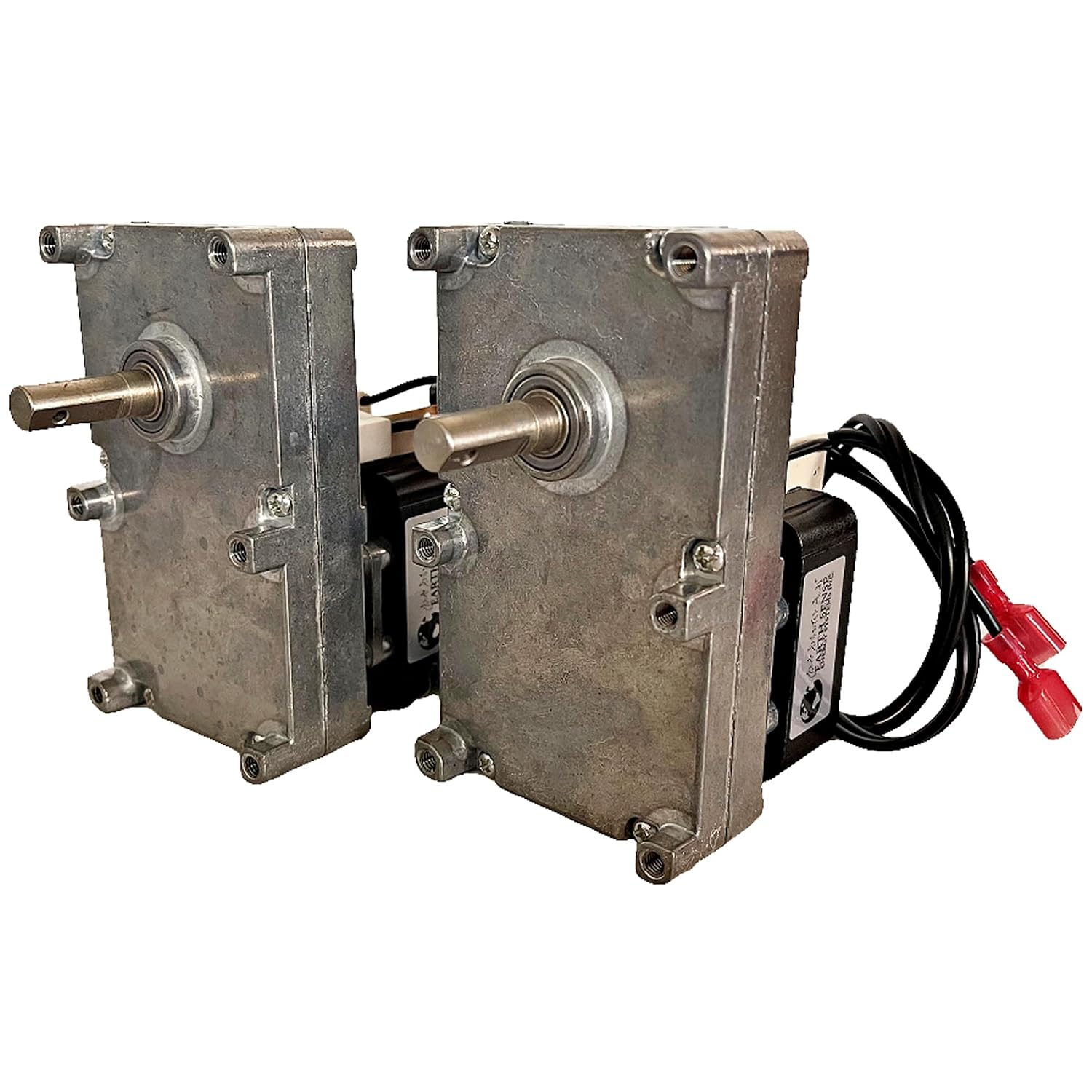2-Pack Englander 1 RPM Auger Motor, PU-047040 | Two-Pack of 1 RPM Counter-Clockwise Auger Motors Replacing Englander PU-047040, for Top and Bottom Feed Pellet Stoves