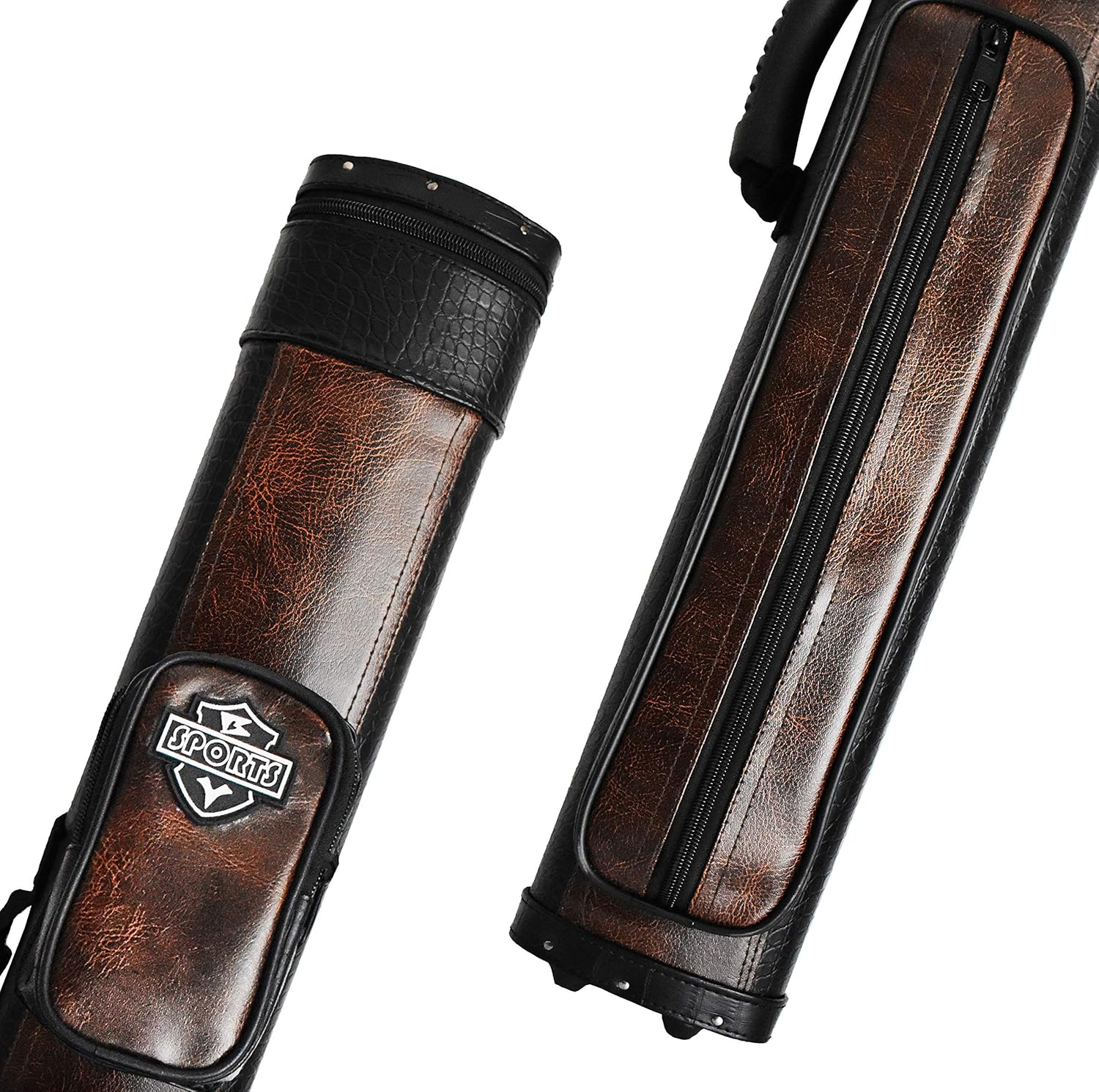 BY SPORTS 2x2 Hard cue case Square Pool Cue Billiard Stick Carrying Case - Picture 4 of 17