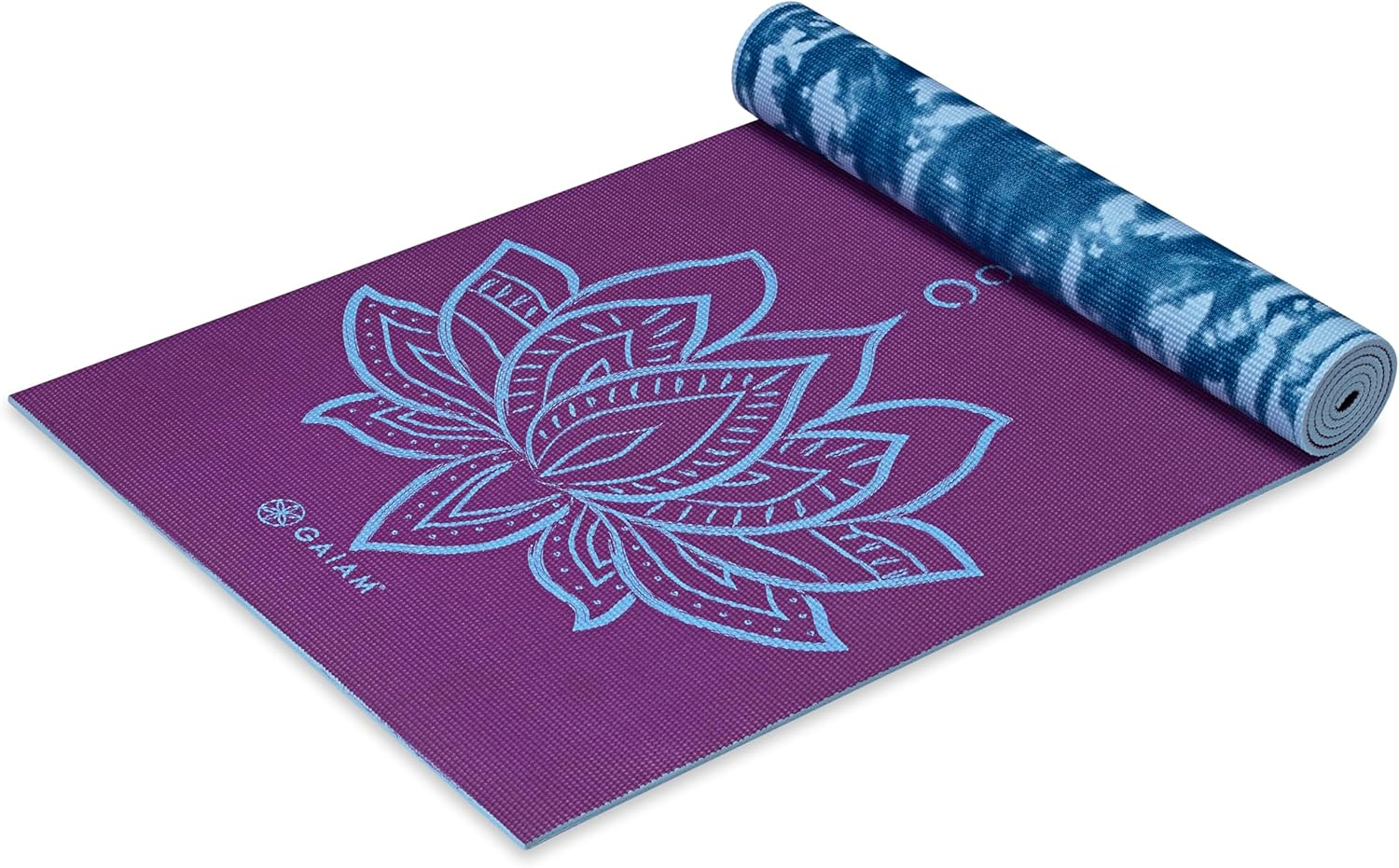 Yoga Mat - Premium 6Mm Print Reversible Extra Thick Non Slip Exercise & Fitness Mat for All Types of Yoga, Pilates & Floor Workouts (68