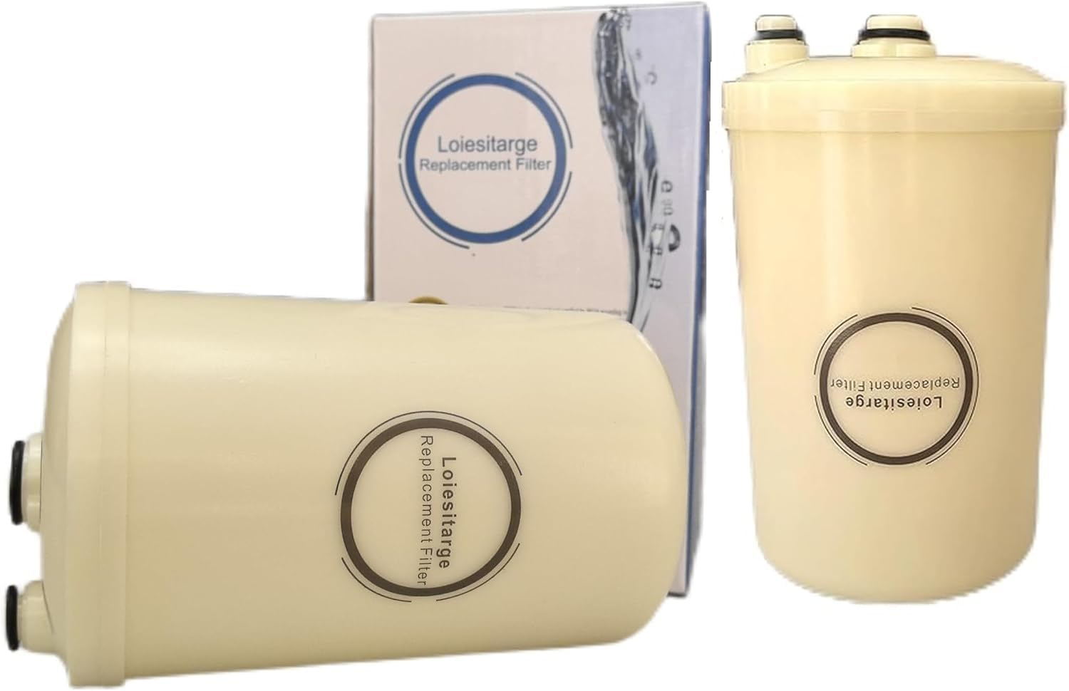 2-Pack Replacement Water Filter for Leveluk Kangen 8, Compatible with HG-N & K-8