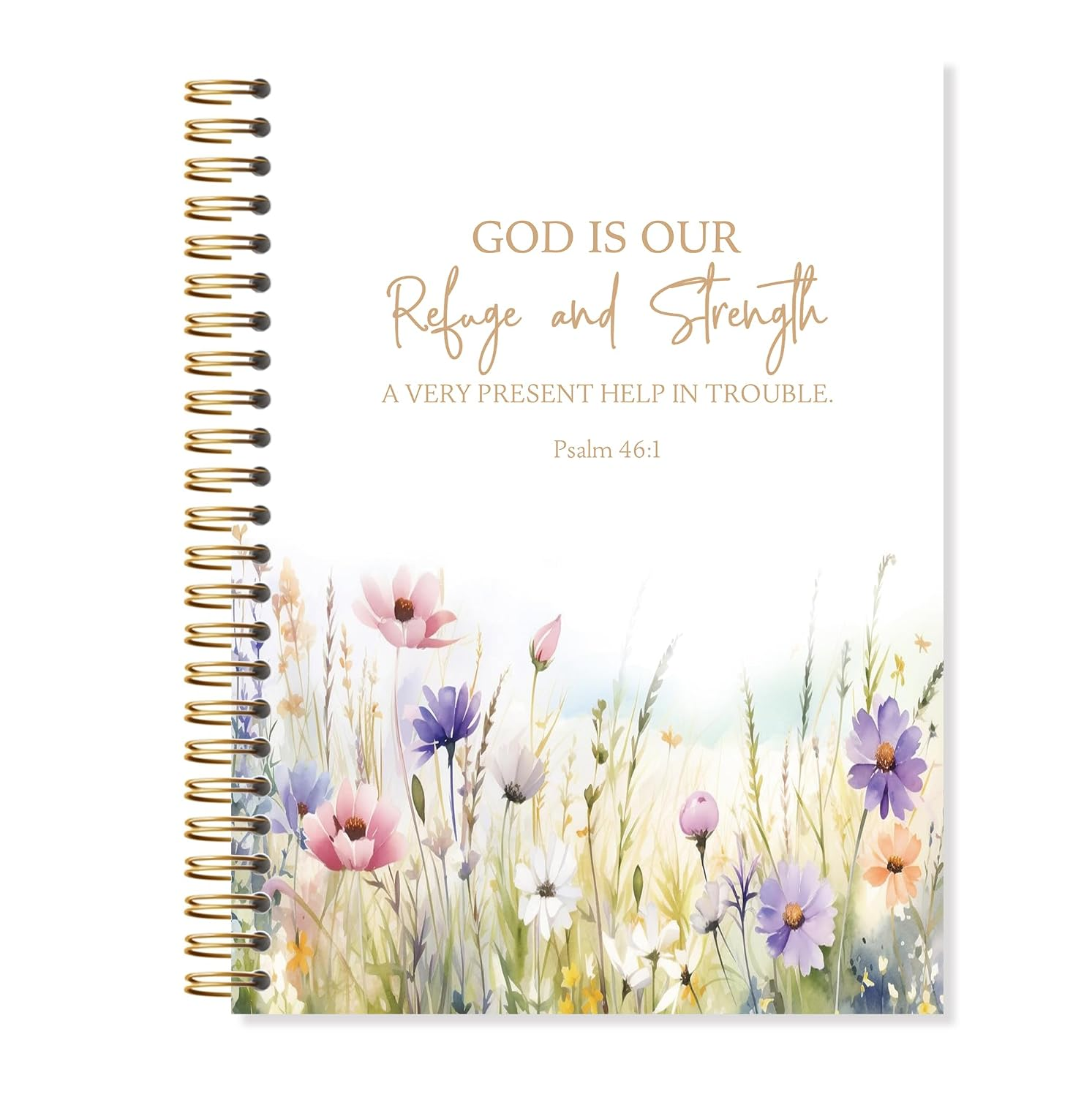 OSLYSOF Bible Floral Journal Gift for Women Men 5.5X8.3In