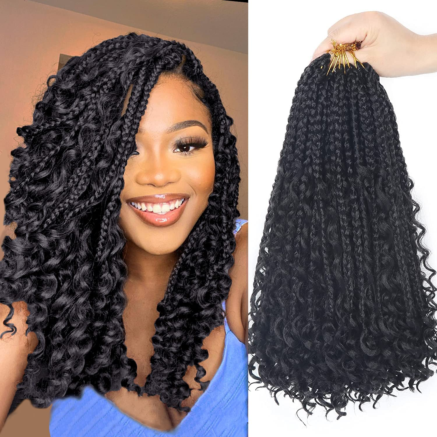 Goddess Bohemian Box Braids - 14