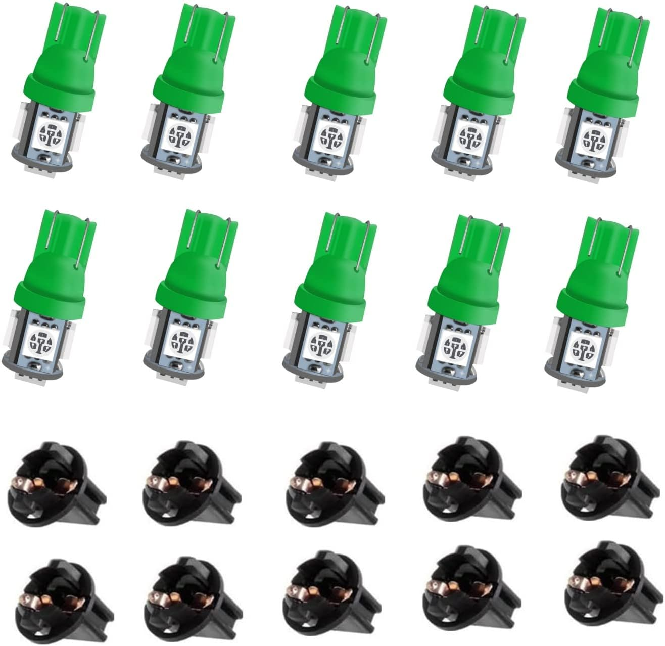 10Pack T10 194 168 LED Light Bulb 158 PC194 PC195 PC160 PC161 PC168 Instrument P