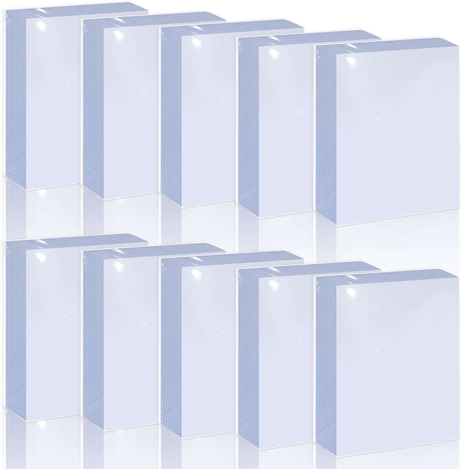 sports card protective sleeves Amazon.com: 1000ct Trading Card Sleeves Perfect Fit MTG Matte Sleeve, Soft Sports  Card Protector for Photocard, Standard TCG Cards Sleeves Fit for MTG 66 *  91 mm : Toys & Games