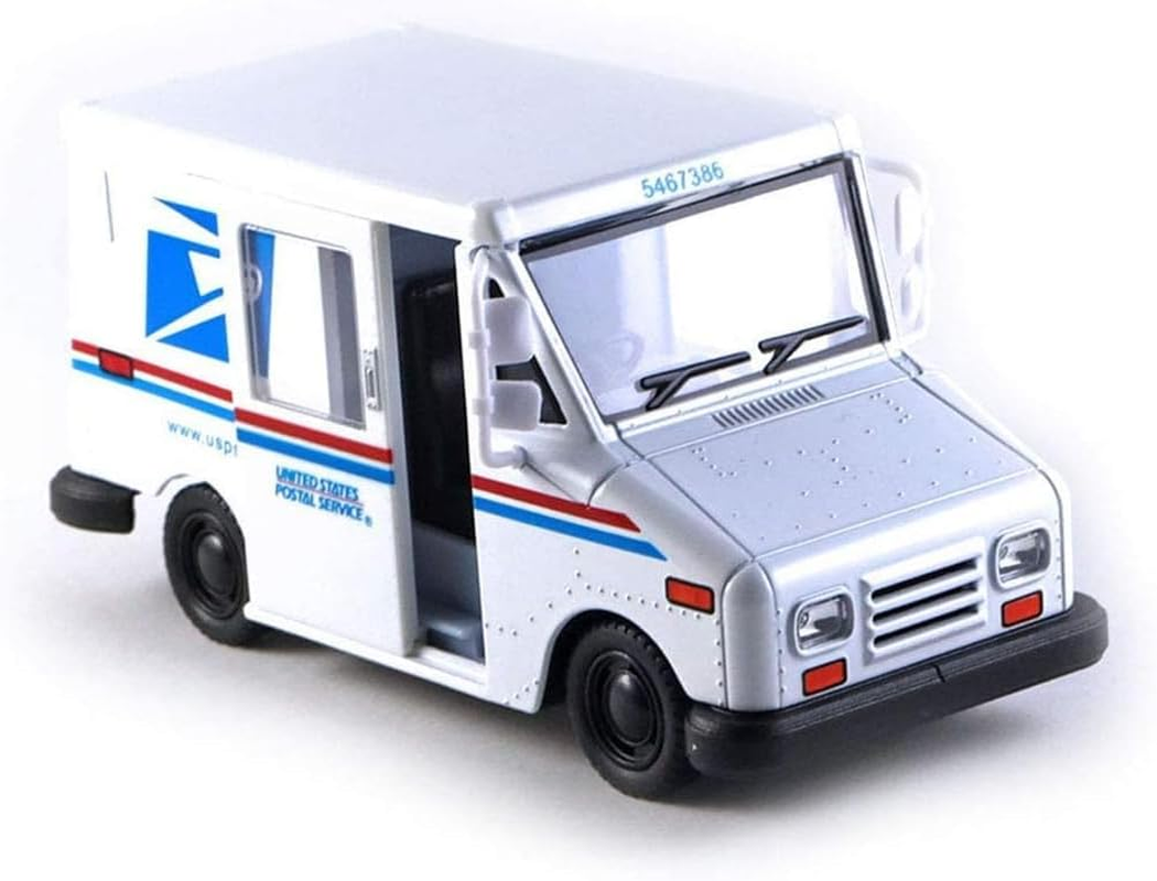 ?? United States Postal Mail Truck USPS LLV 1:36 Scale Die Cast Metal 5 Inch Mo