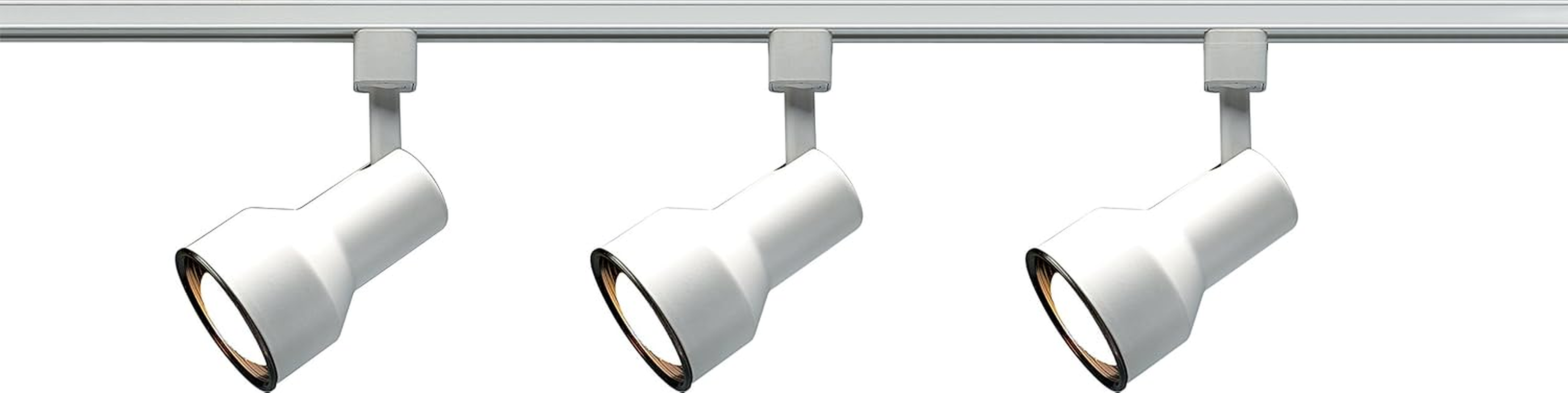 Lighting TK320 3-Light White Track Lighting Kit for Modern Spaces