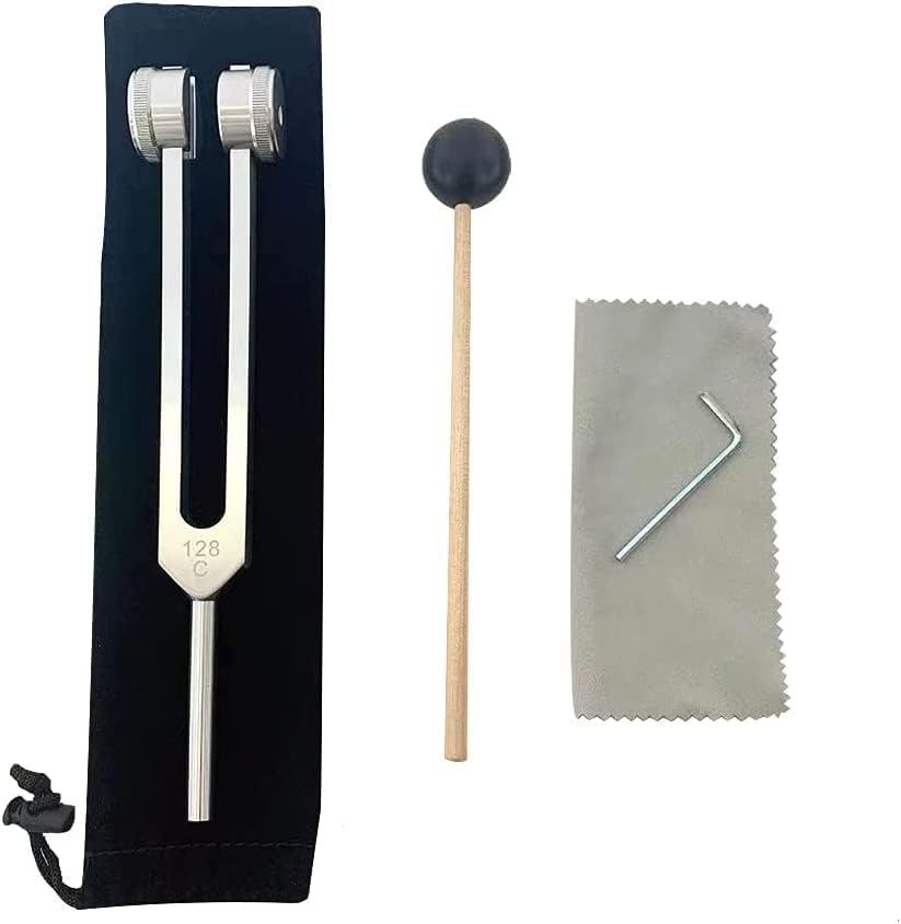 128 Hz Tuning Fork Medical Weighted Biosonics Tuning Forks for Healing 128 Hertz Diapason Medical Tuning Fork C128 F Sharp Tuning Fork 128HZ