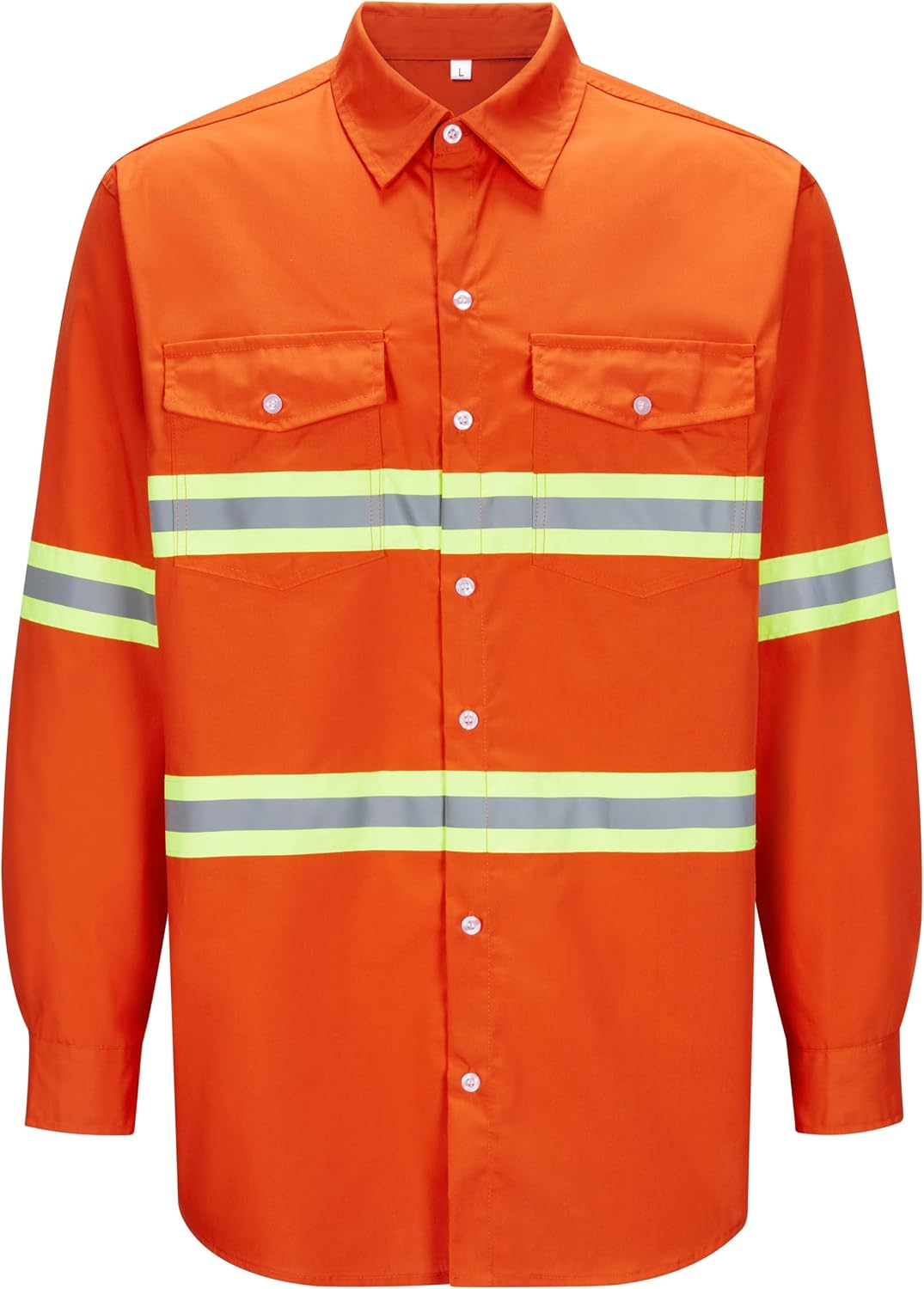 high vis dress shirt High Visibility Button Up Shirts