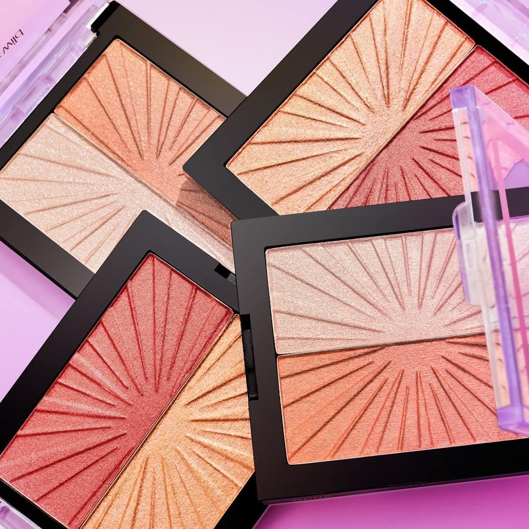 Wet n Wild MegaGlo Blushlighter, Blendable Blush & Highlighter Set, Shimmery ... - Picture 10 of 14