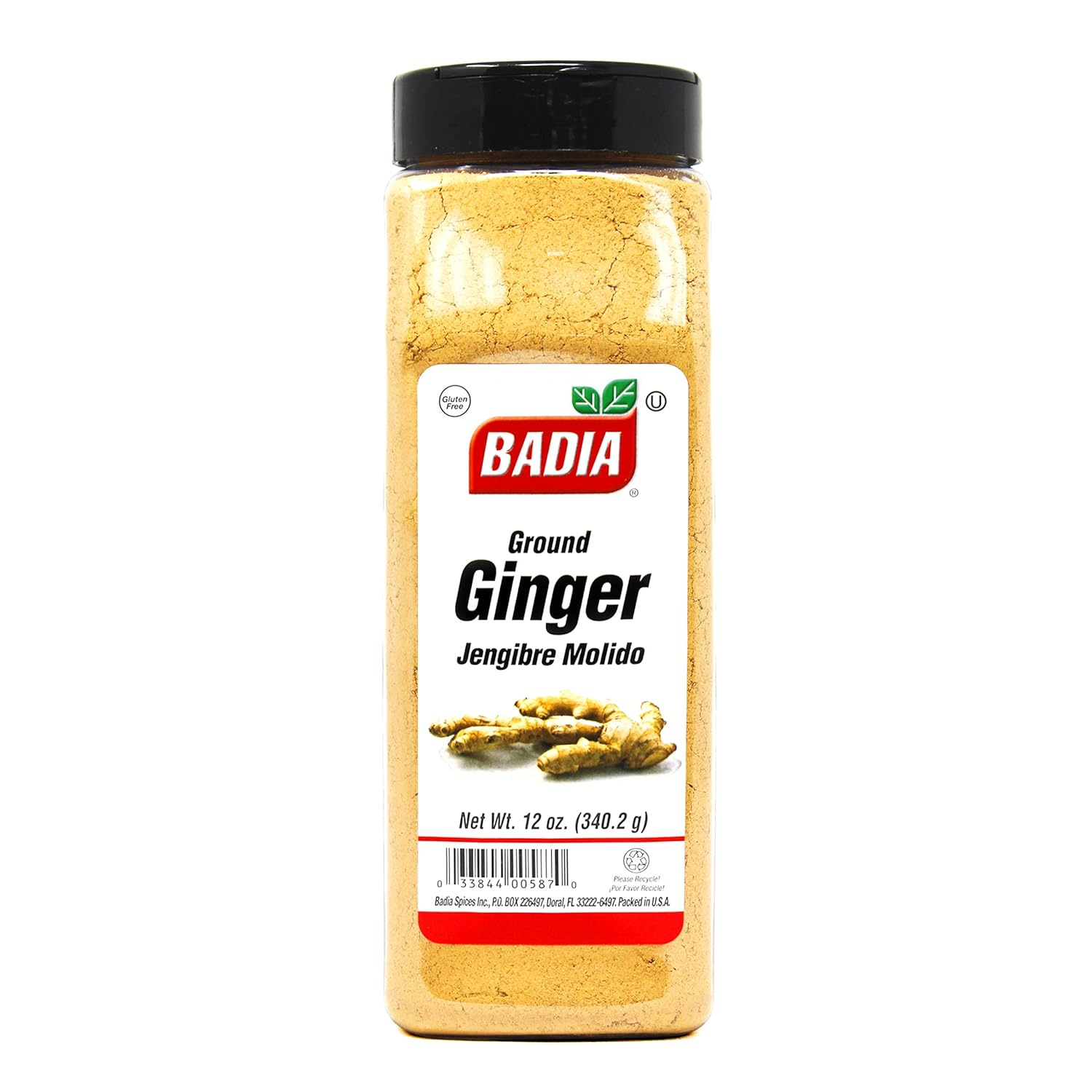Ground Ginger Powder, 12 Oz - Fresh, Aromatic, Ground Ginger Root