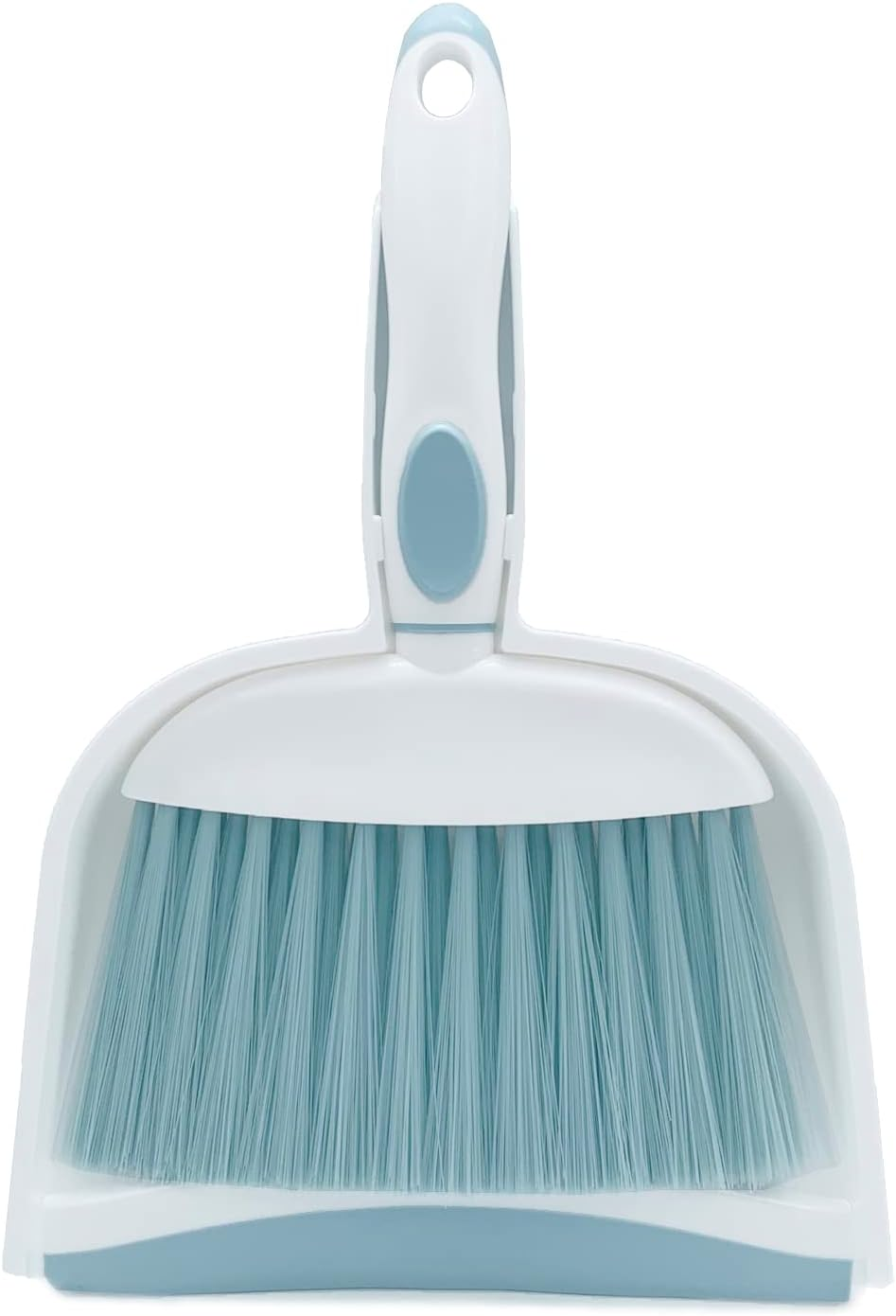 Broom Dustpan Brush Small Dust Pan : Mini Broom and Dustpan Set Mini Dustpan and Brush Set Small Broom and Dust Pan Set for Desk, Home, Camping Tent. (Light Blue)