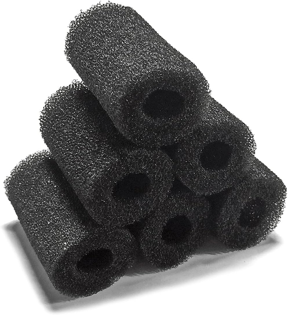 6pcs Pre-Filter Sponge, Pre Filter Foam Sponge Roll for Aquarium Fish Tank 