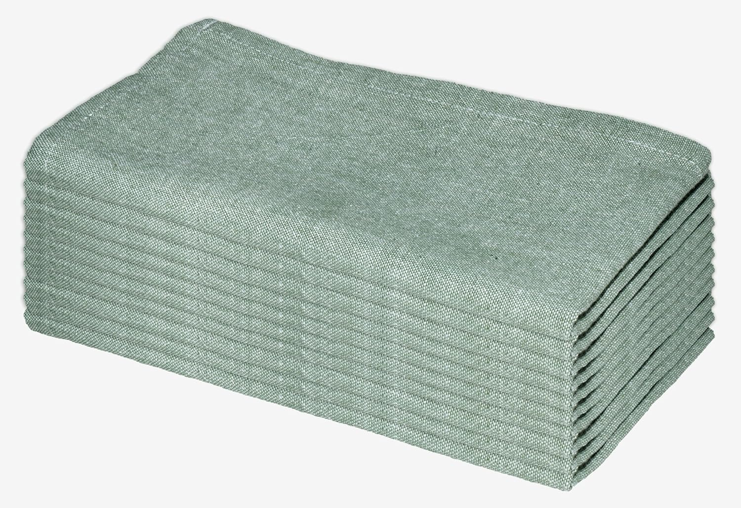 Cotton Cloth Chambray Napkins, Dinner Napkin (18