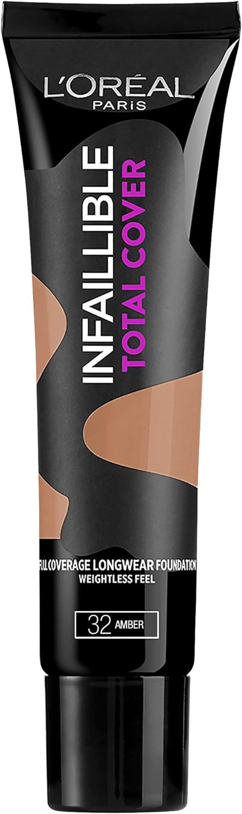 L'Oréal Paris Total Cover Foundation 32 Amber - Picture 2 of 13