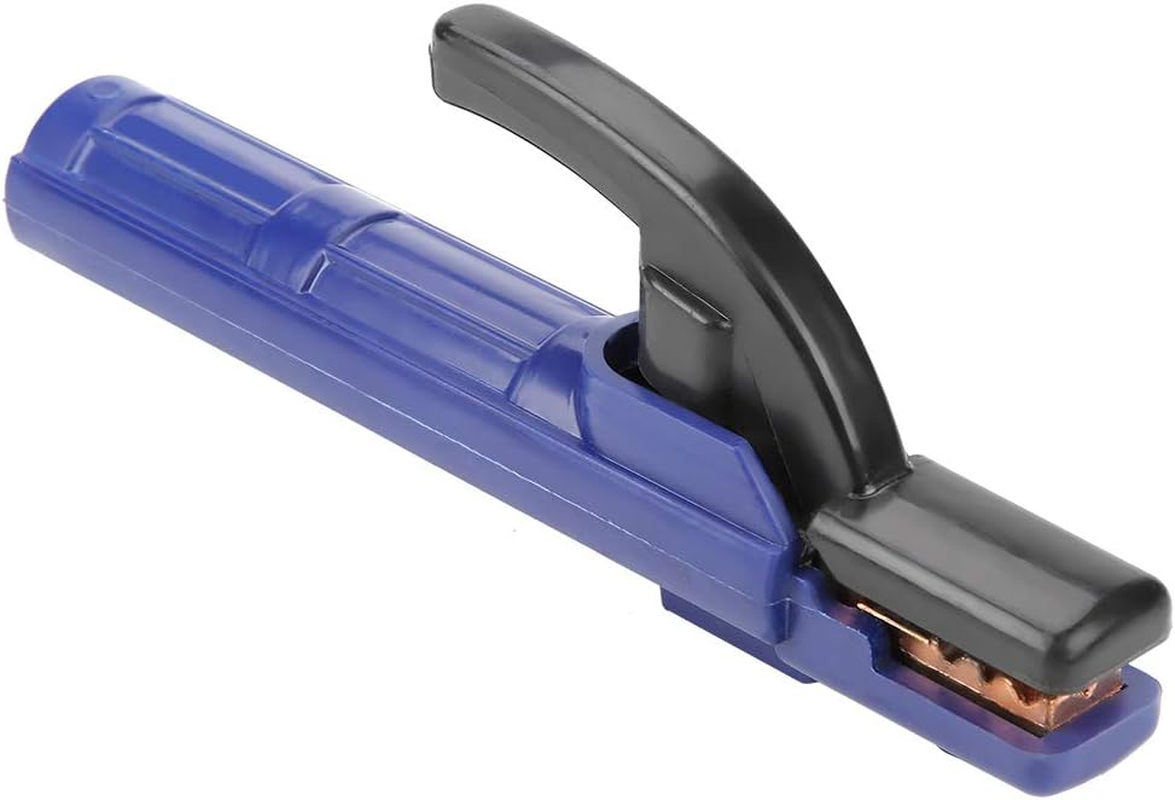 300A Electrode Holder Welding Rod Clamp Insulated Copper Clip for Arc Welding Project (20.5Cm Long)