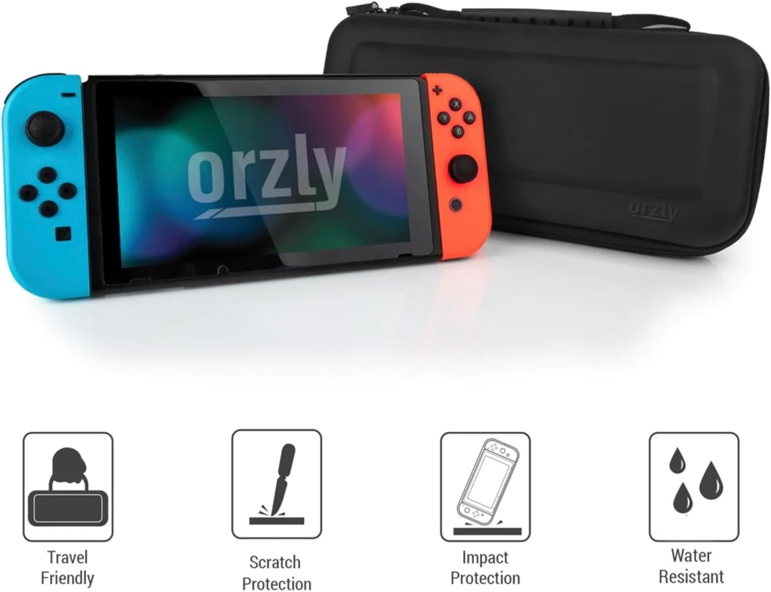 Orzly Carry Case Compatible with Nintendo Switch and New Switch OLED Console ... - Picture 8 of 20