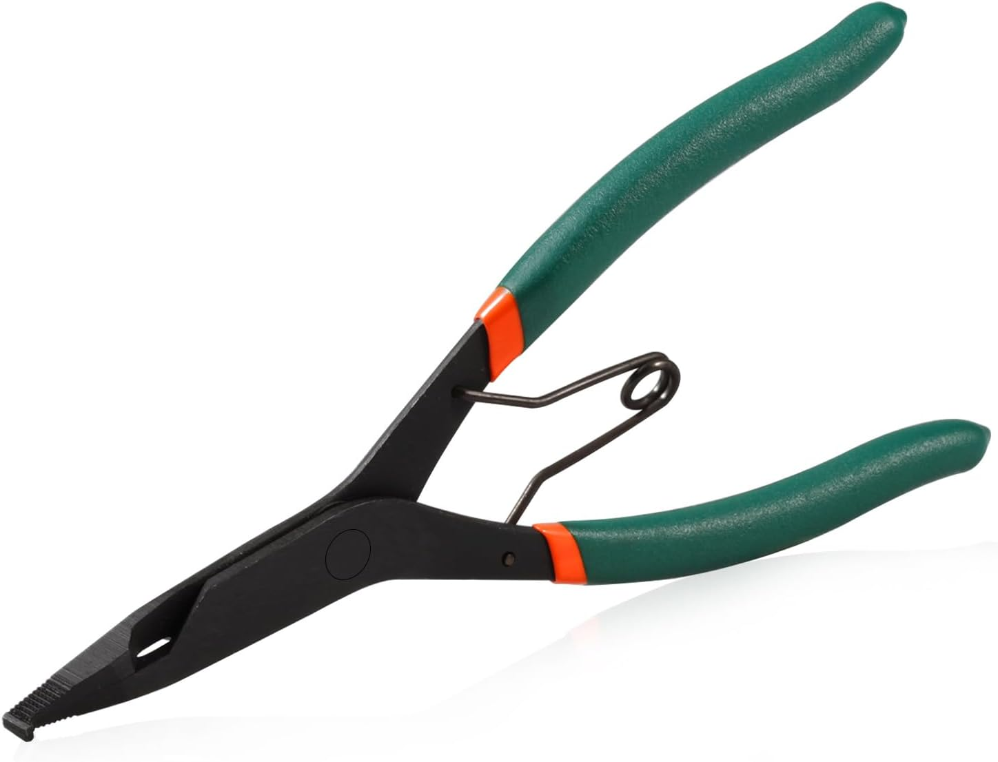 New 9 Inch Angle Tip Lock Ring Pliers With Hole Flat Nose Snap Ring Tool New
