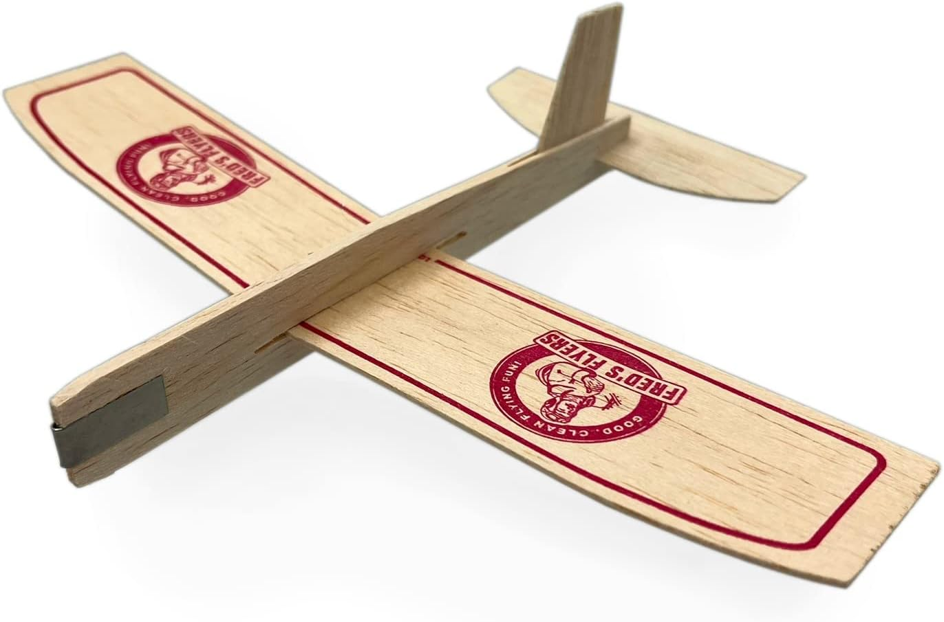 Fred'S Flyers Balsa Wood Airplane Kits - 5-Pack - Made in USA Wooden Glider Toy Planes for Kids