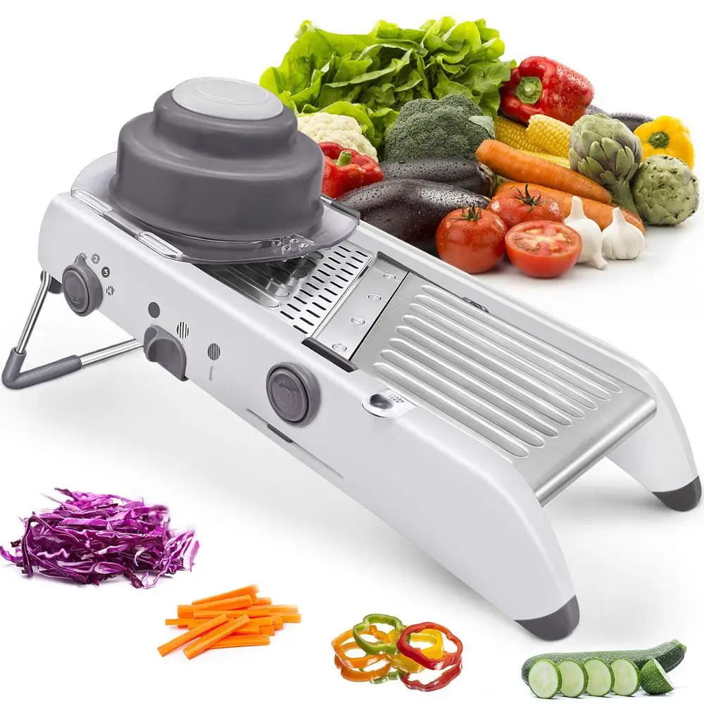18-in-1 Adjustable Mandoline Vegetable Slicer – Precision Cutting for Every Kitchen
