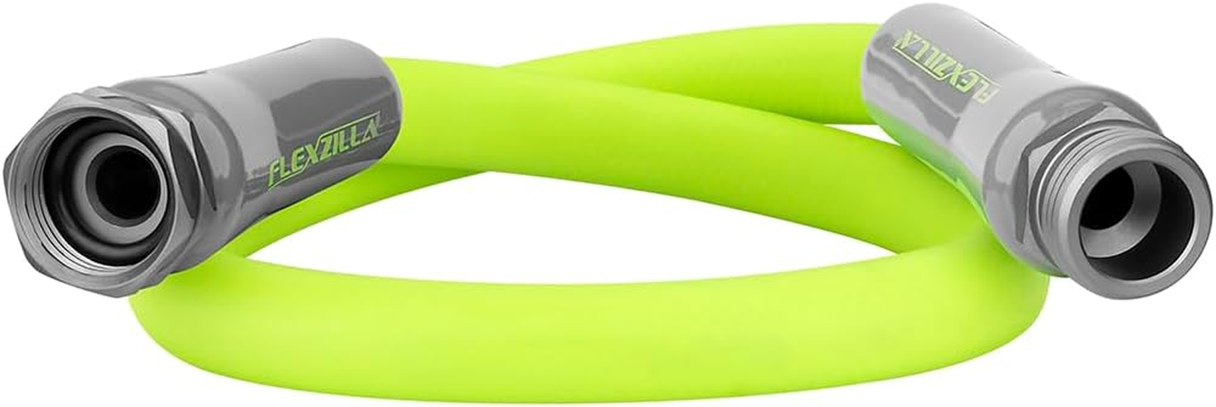 Flexzilla Garden Lead-In Hose 5/8 In. X 3 Ft., Lightweight All-Weather Water Hose, Durable and Flexible, Leak-Free Connections