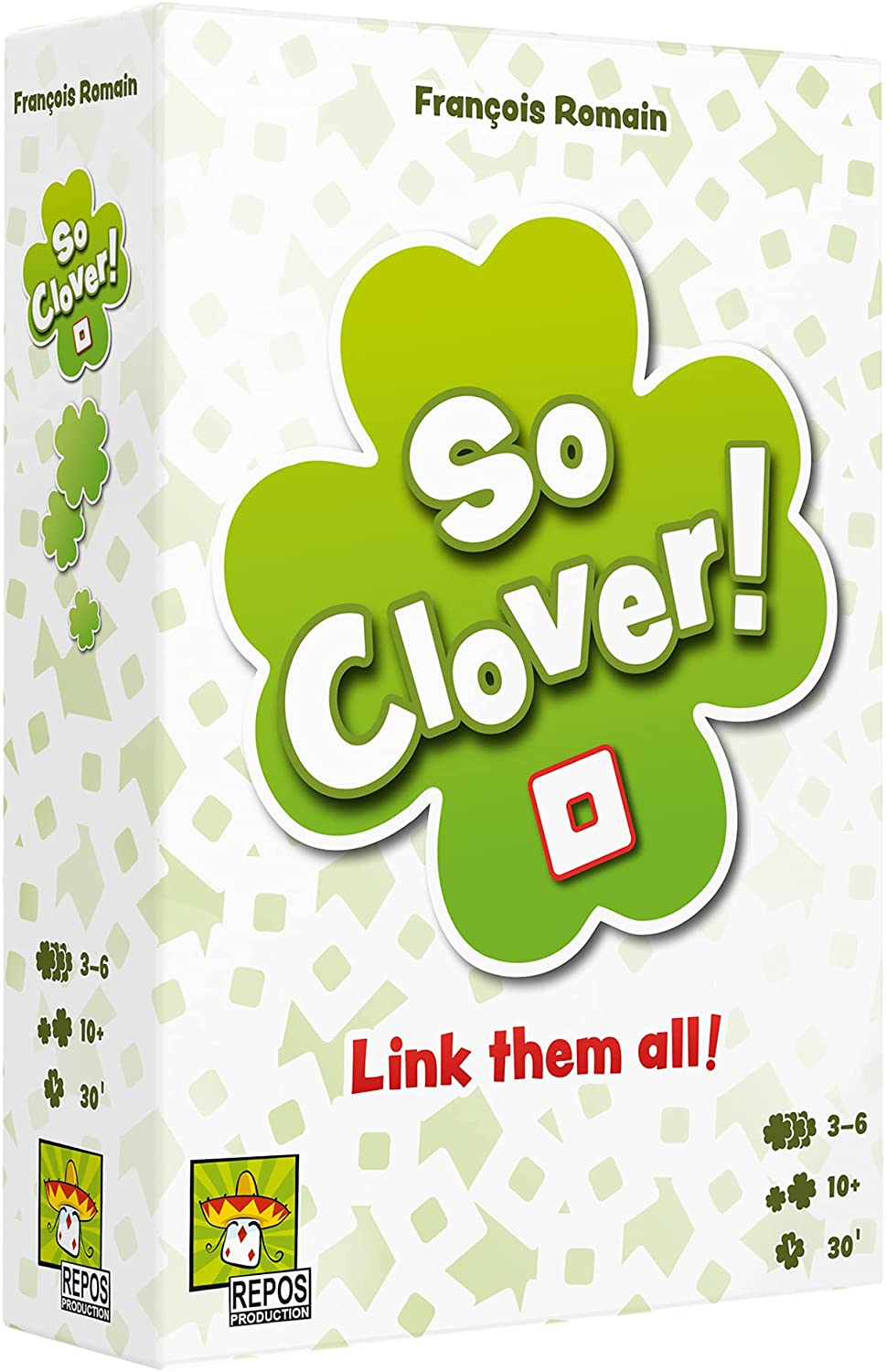 so Clover! Party Game - Cooperative Word Association Board Game for Ages 10+, 3-6 Players, 30 Min Playtime