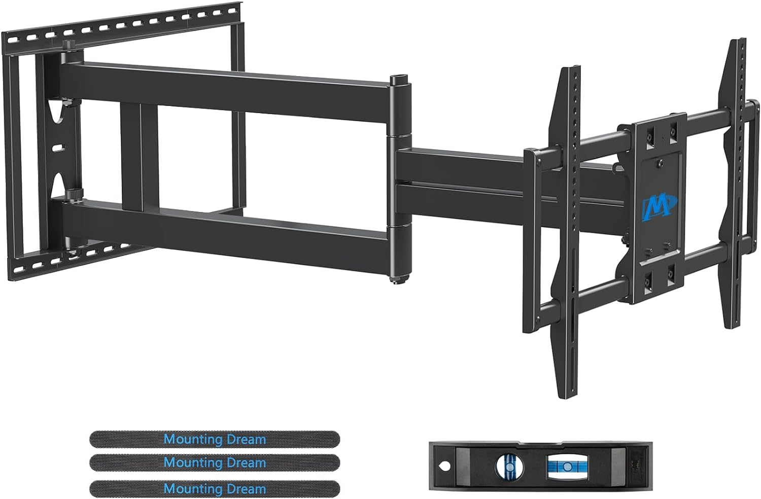 Mounting Dream Long Arm TV Wall Mount for Most 42-90 Inch TV, 40 Inch Extension TV Mount Swivel and Tilt, Full Motion Mount Fits Max VESA 800X400Mm, 150 Lbs. Loading, 16”,18”, 24” Studs