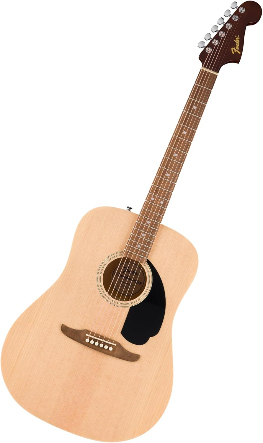 Fender California Debut Redondo Acoustic Guitar Beginner Model Natural Finishl