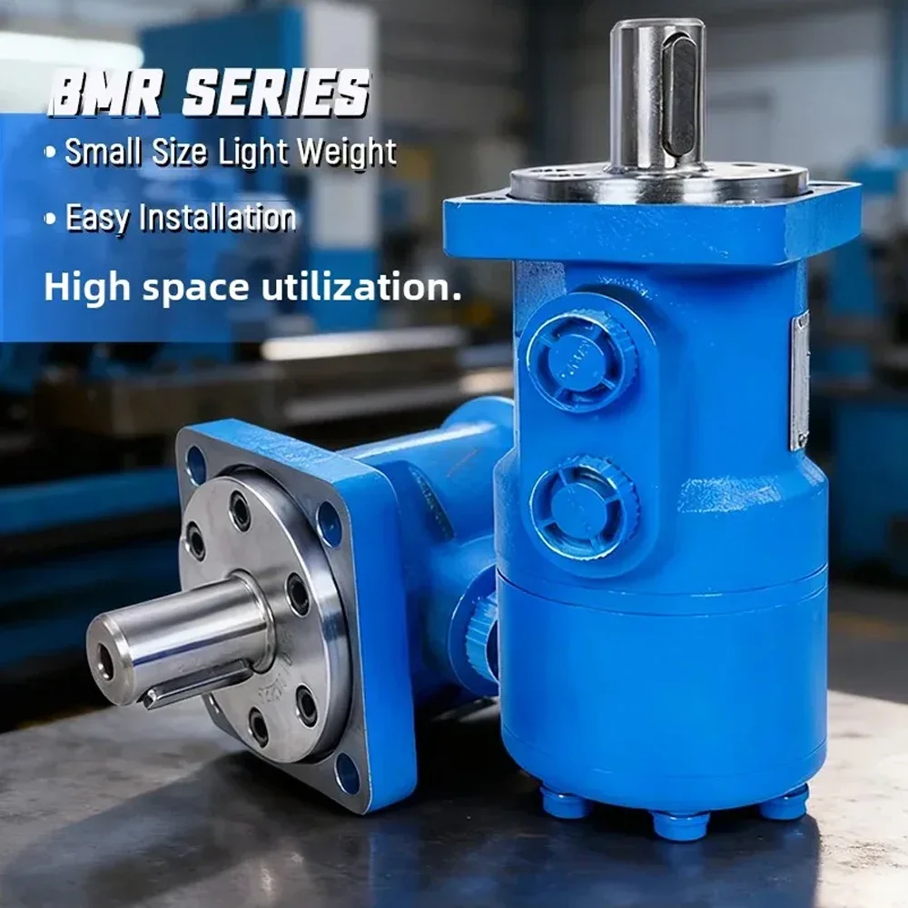 Cycloidal Hydraulic Motor Low Speed High Torque for Excavator Tractor Agricultural Single Bond Hydraulic Drive Orbit Motor