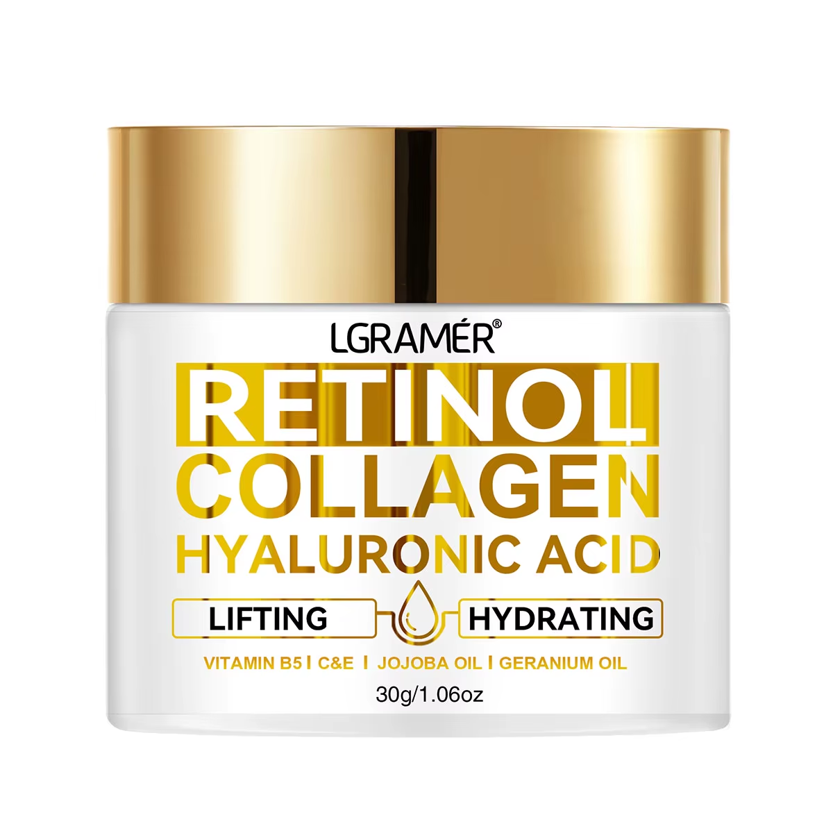 Retinolo Crema per Il Viso Idratante Rimozione Delle Rughe Collagene Acido Ialuronico Creme Cura Della Pelle Cosmetico per Donne E Uomini