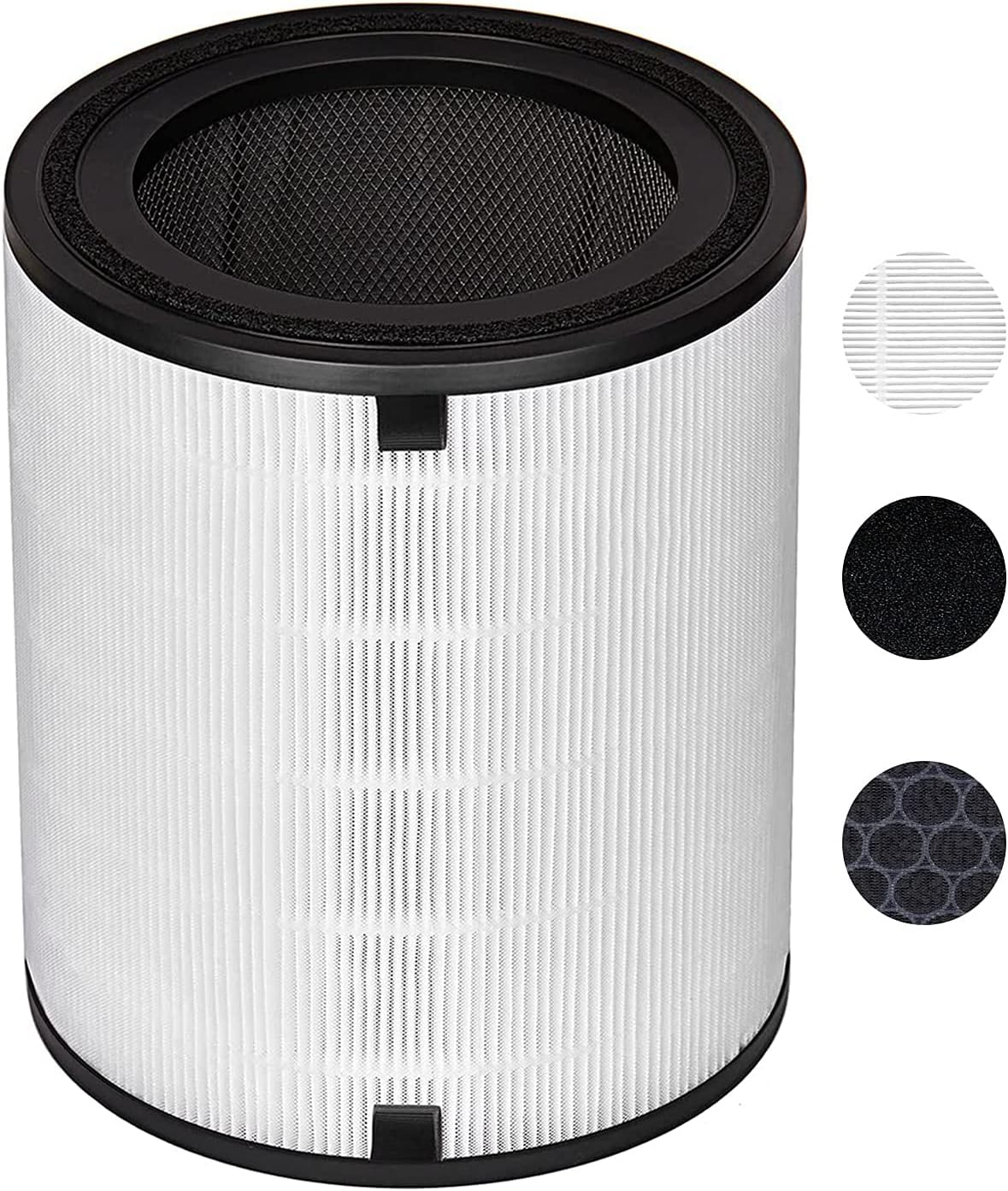 For LEVOIT LV-H133 Air Purifier Replacement Filter Set -H13 True HEPA and Activated Carbon Filters -Compatible with  LV-H133-RF Filter Set for 3-In-1 LV-H133 Air Purifier