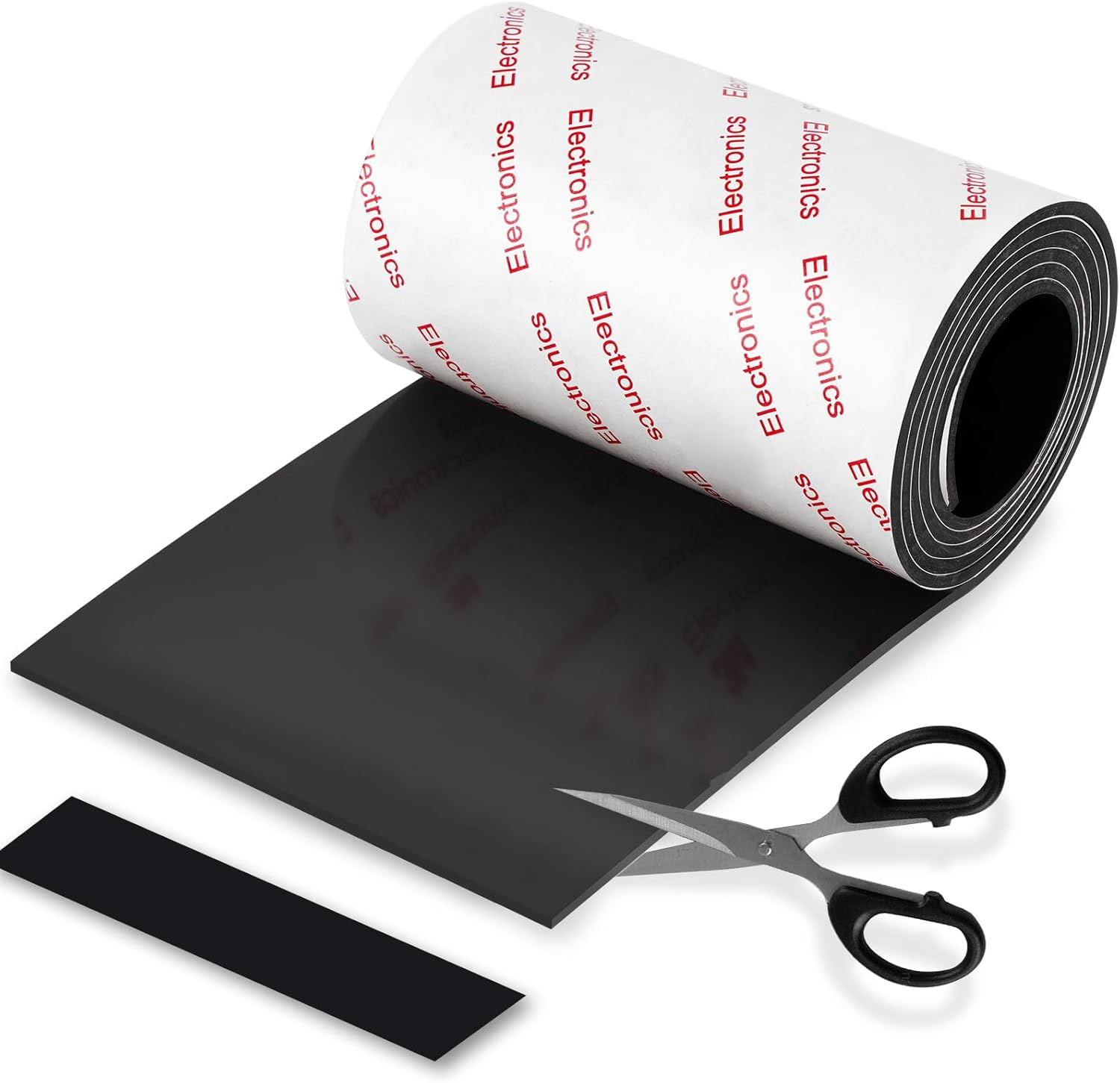 Rubber Pads Non Slip, Non Skid Silicone Pads, Adhesive Rubber Sticky Pads 4X40 Inch Black, anti Slip Pads, Silicone Furniture Pads, Rubber Pads Self Stick for Any Furniture and Appliances