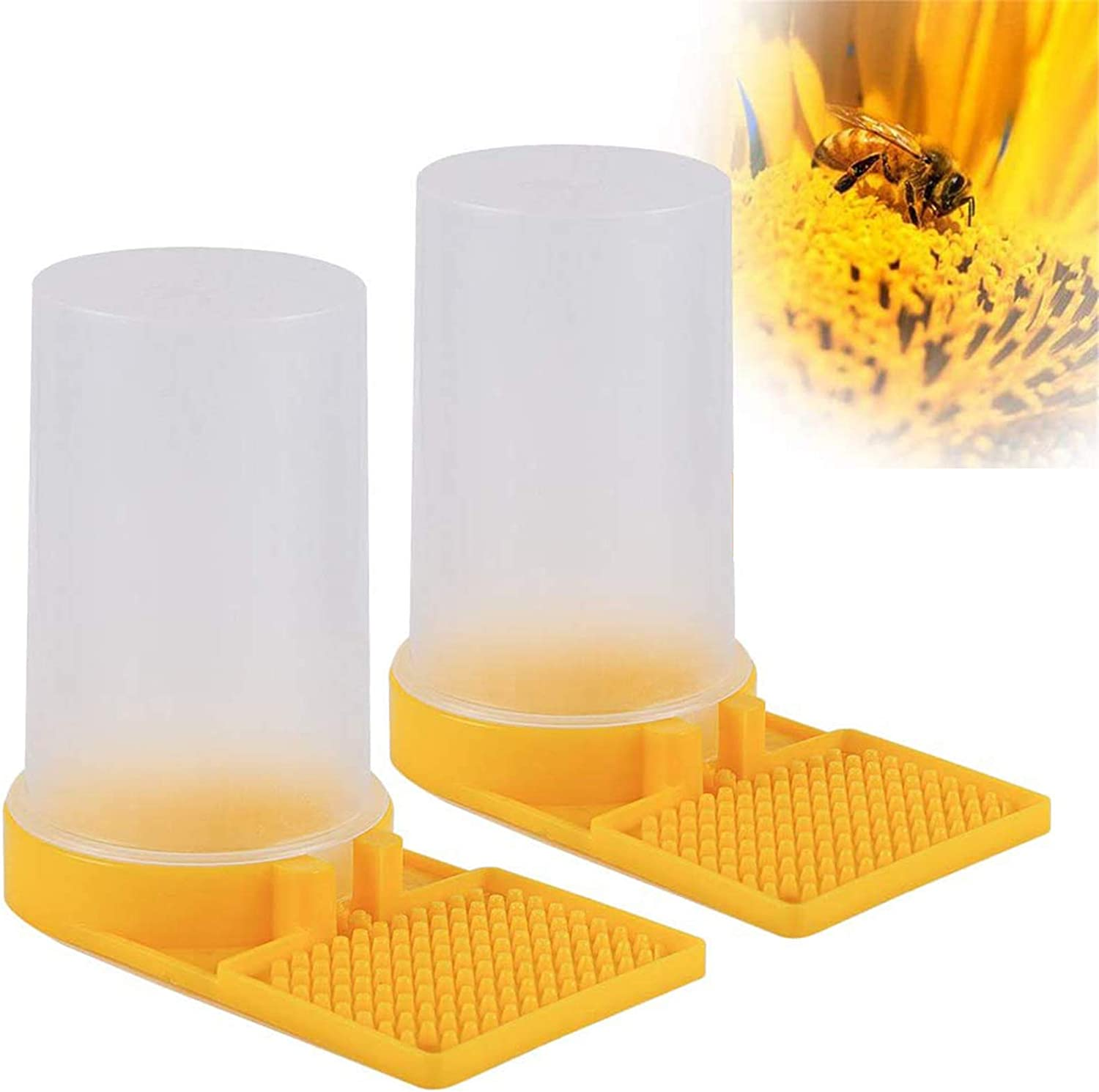 2 Pack Beehive Beekeeping Water Dispenser Bee Drinking Beekeeping Equipment