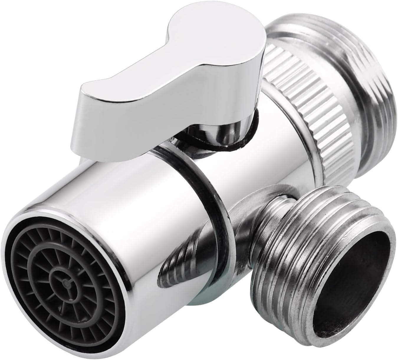 Brass Sink Faucet Diverter Valve to Sink Hose Sprayer,Faucet Splitter for Kitchen,Sink Faucet Replacement Part M22 X M24,SBA021