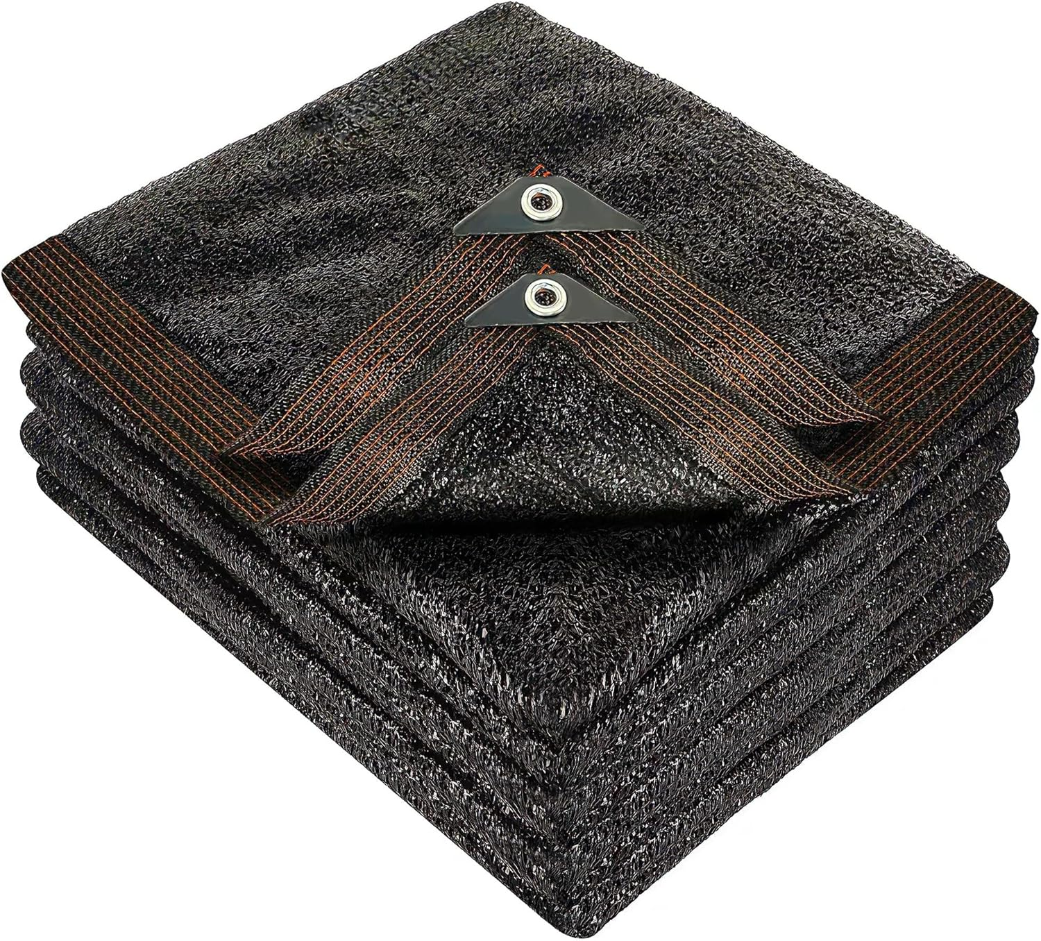 50% Black Shade Cloth, 14 X 20 FT Durable Mesh Tarp with Grommets, Garden Sunblock Shade Cloth Shading Antifreezing for Plants Cover, Greenhouse, Barns Kennel, Patio, Tomatoes
