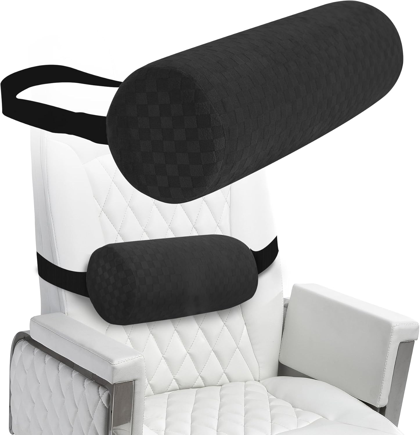 Lumbar Roll Pillow for Lower Back, Lumbar Support Foam Roll Cushion