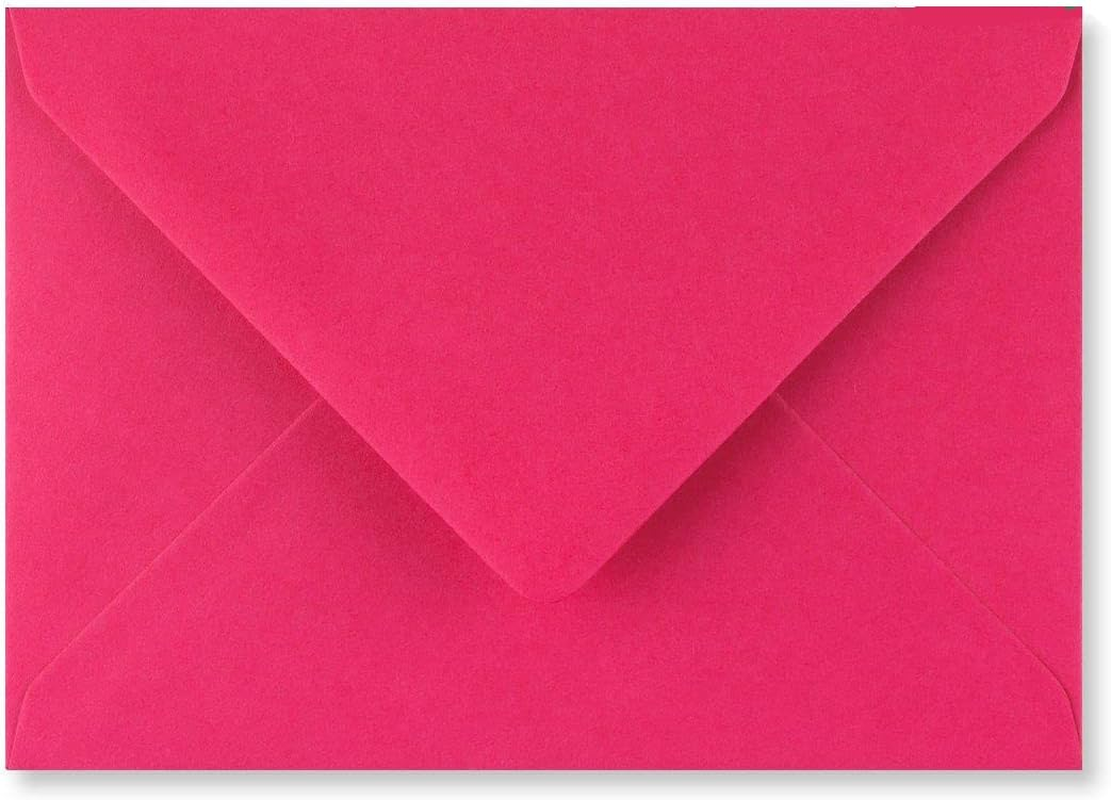 25 X C6 Premium Envelopes 100Gsm 114Mm X 162Mm (Fuschia Pink)