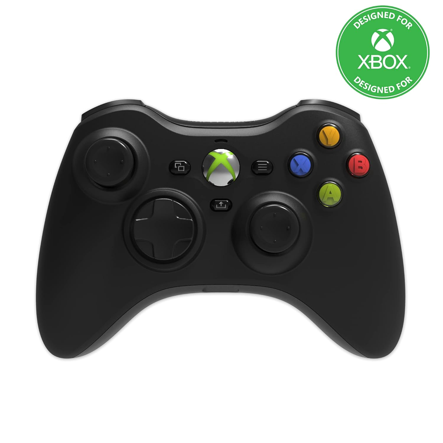 Hyperkin Xenon Wired Controller for XBOX Series X|S, XBOX One & Windows 10|11, PC, Plug and Play Gaming Gamepad with 3.5MM Audio Jack, Impulse Triggers - Black - Officially Licensed