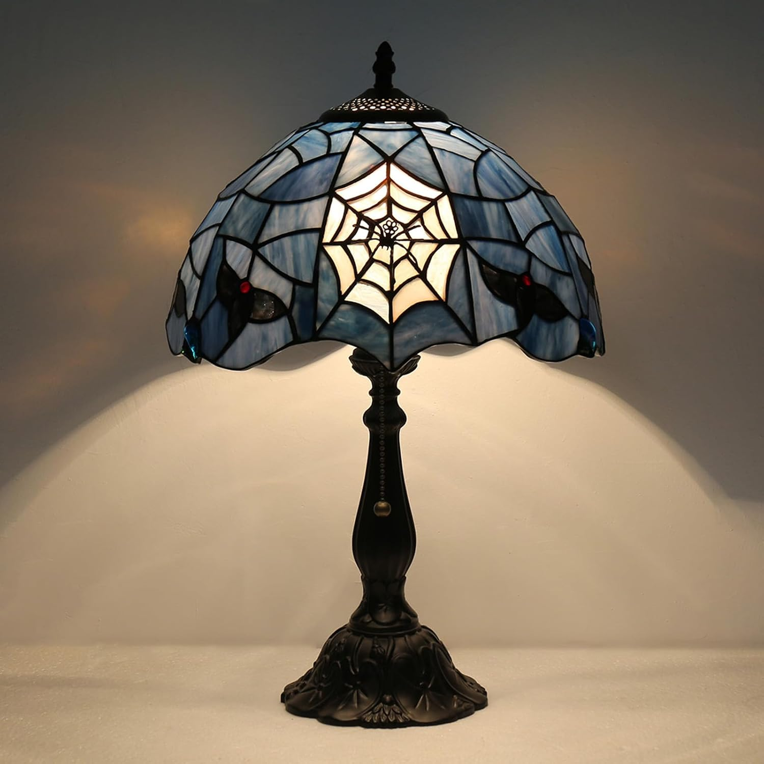 Gothic Spider Table Lamp Tiffany Style Lamp