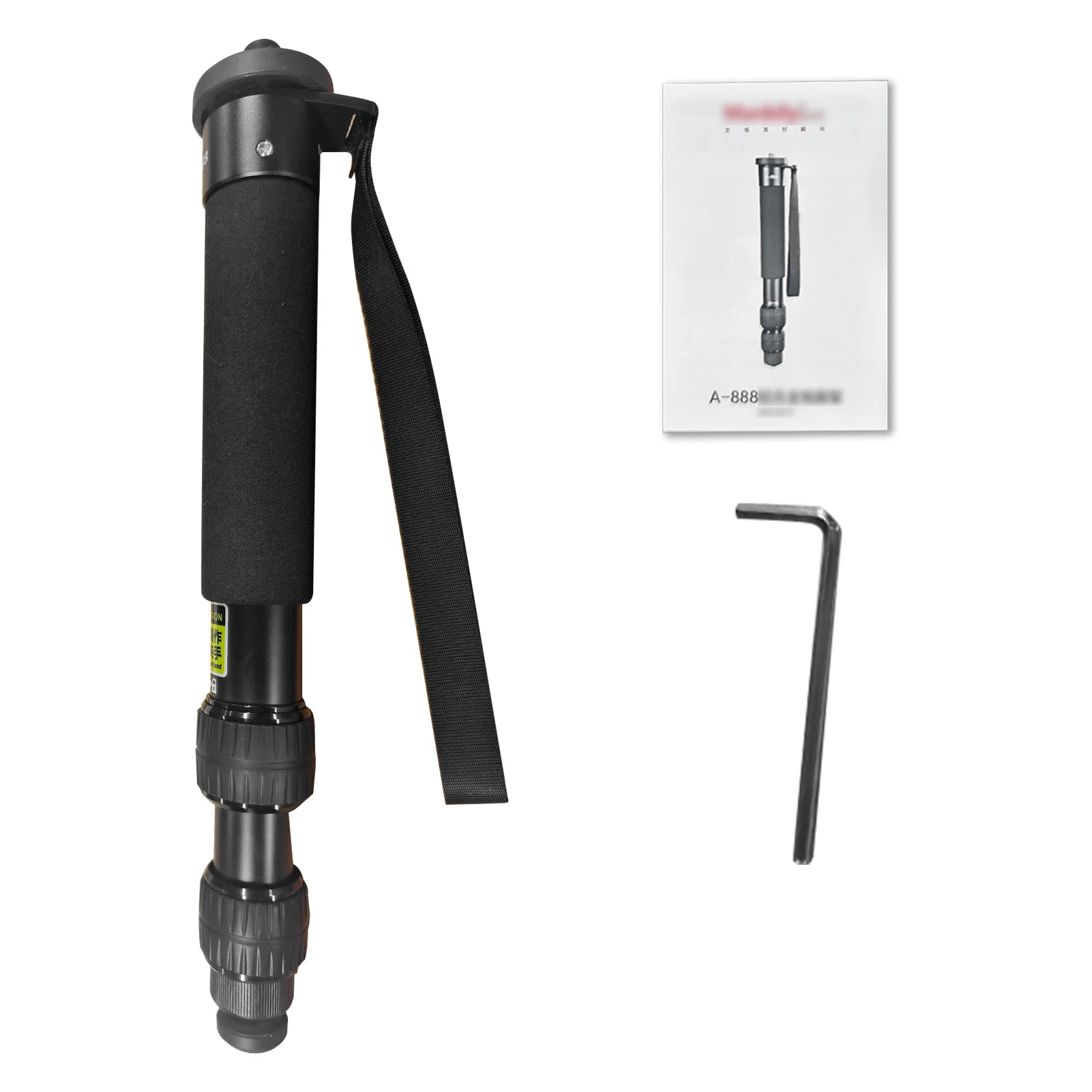 Travel Camera Monopod 61-Inch Camera Monopod 7-Section Height Portable Travel Video Photography Stick with Wrist Strap