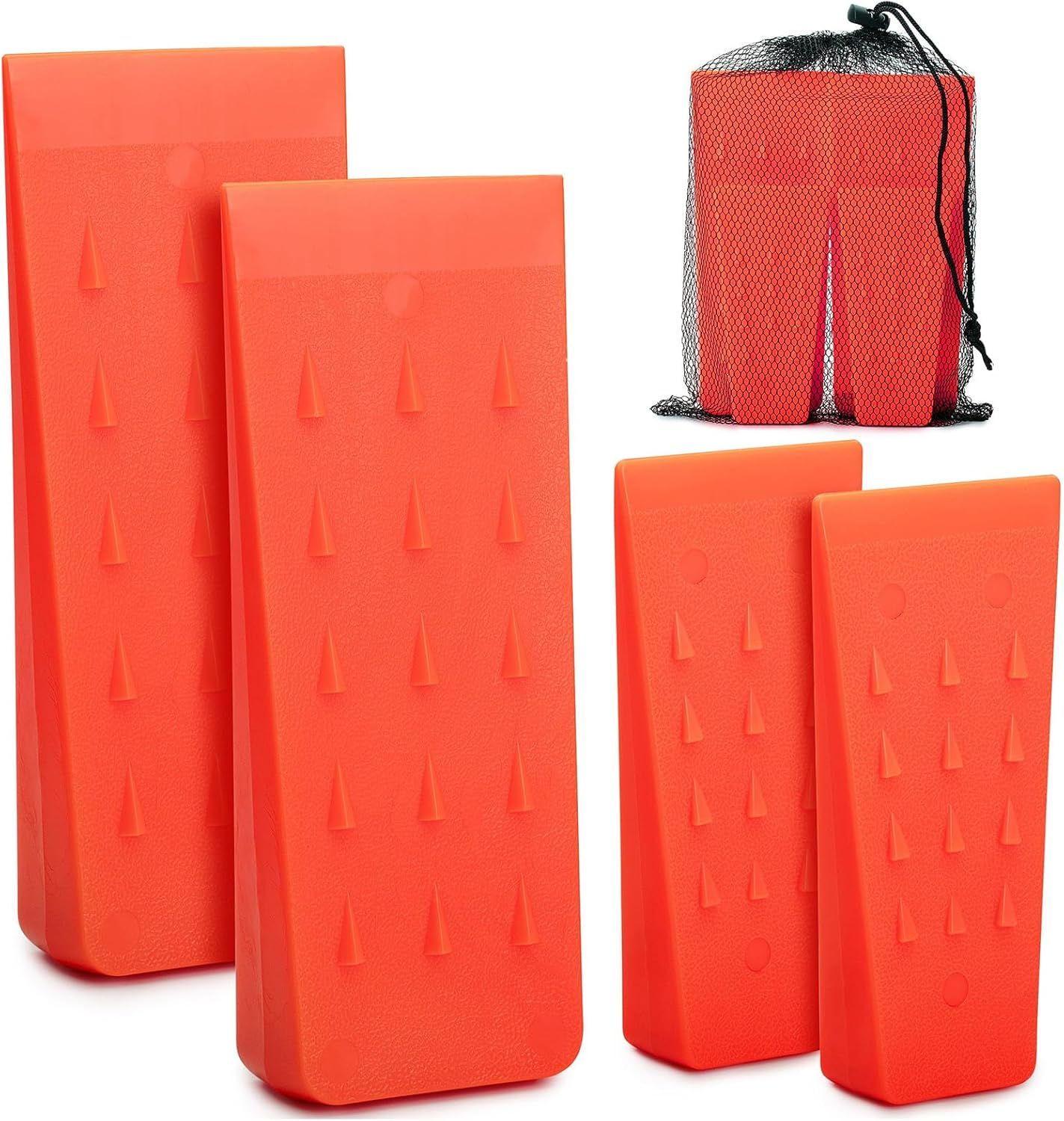 - Tree Felling Wedges with Spikes, 4Pack, 5.5