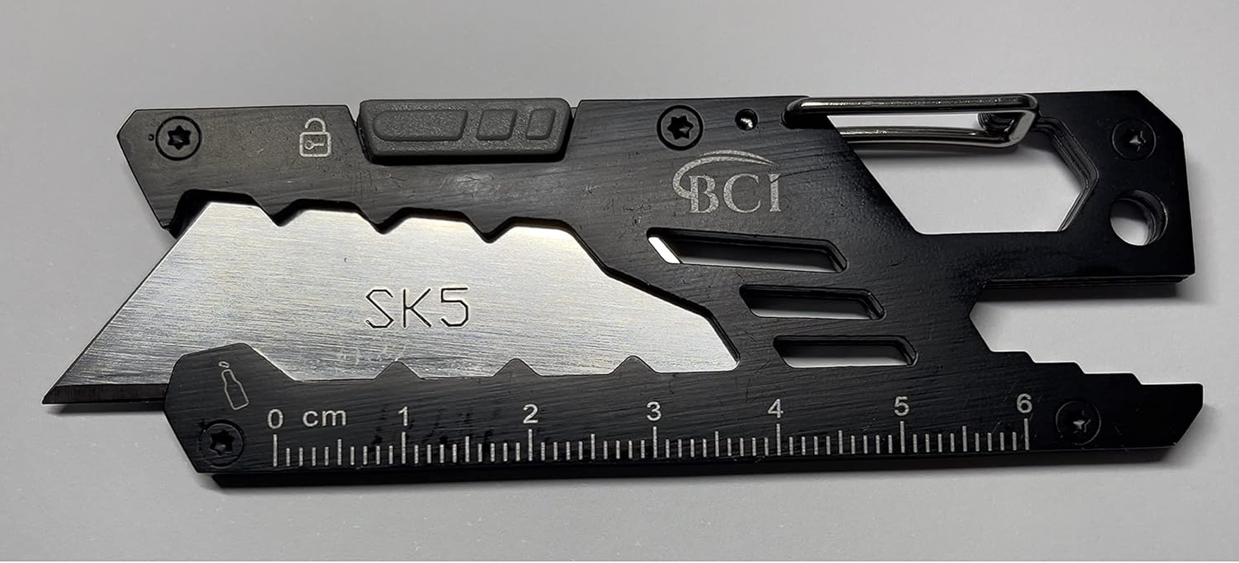 EDC Keychain EDC Keyring Multi-Tool Keychain, Box Cutter, Bottle Opener,Outdo... - Picture 3 of 14