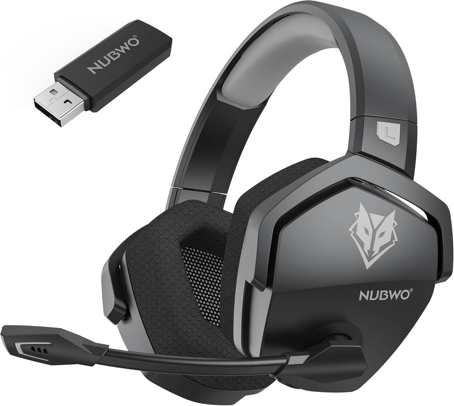 NUBWO G06 Dual Wireless Gaming Headset with Microphone for PS5, PS4, PC, Mobi... - Picture 12 of 15